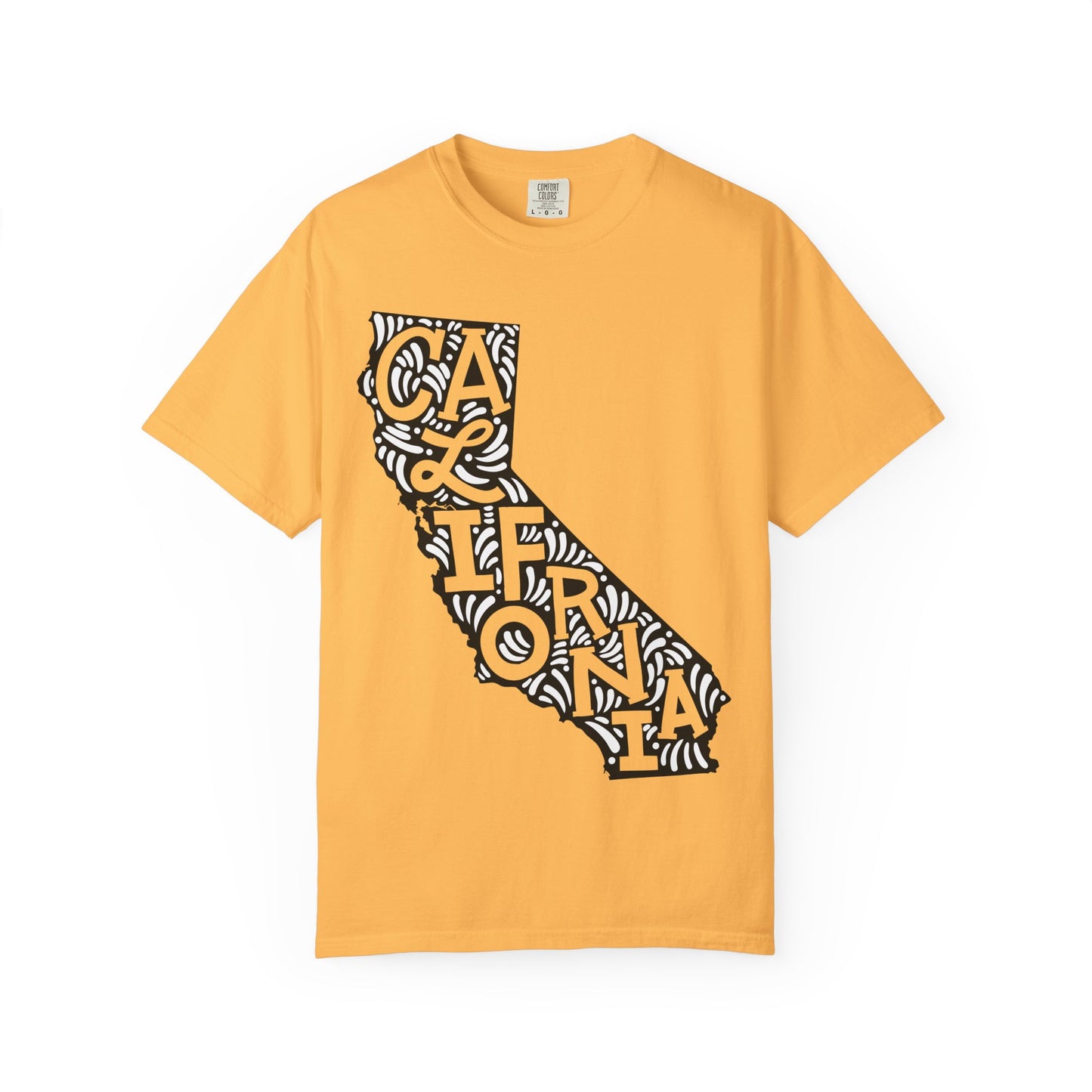 California "Woodcut Series" T-Shirt - 14 Colors in 7 Sizes Available!