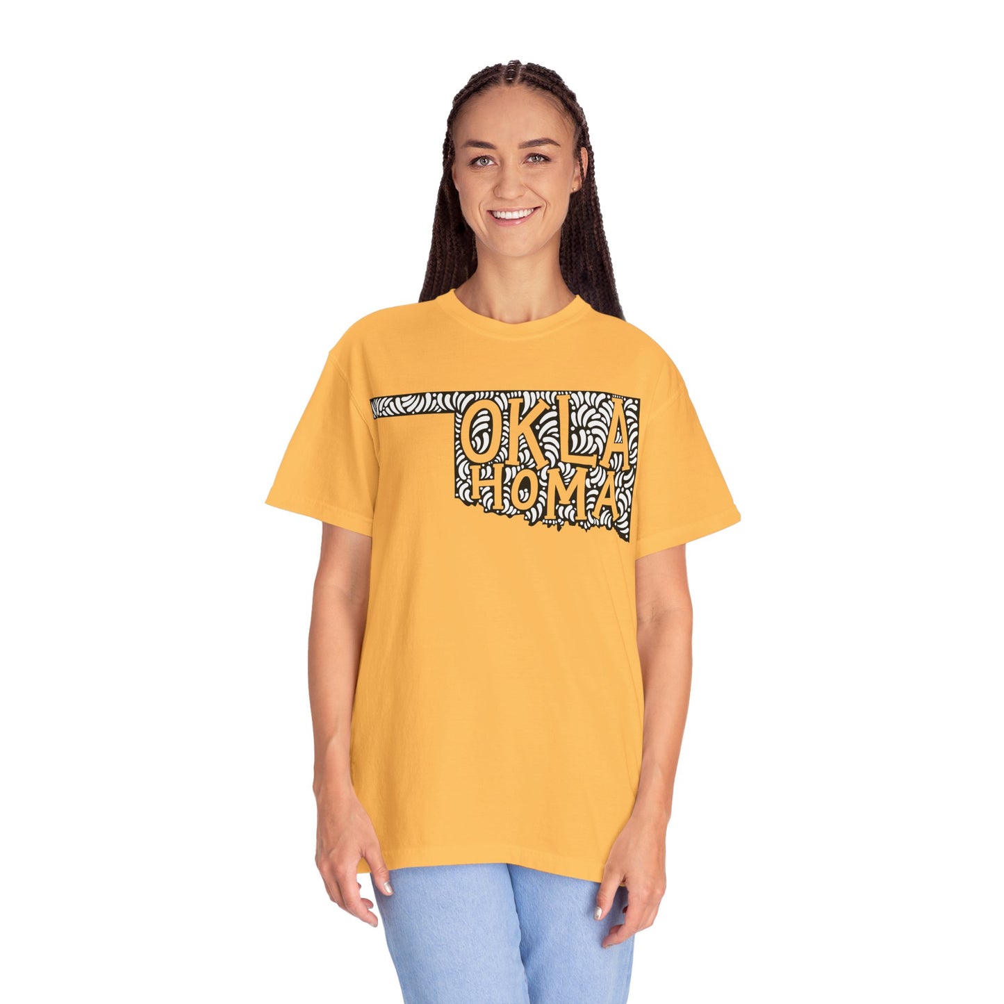 Oklahoma "Woodcut Series" T-Shirt - 14 Colors in 7 Sizes Available!