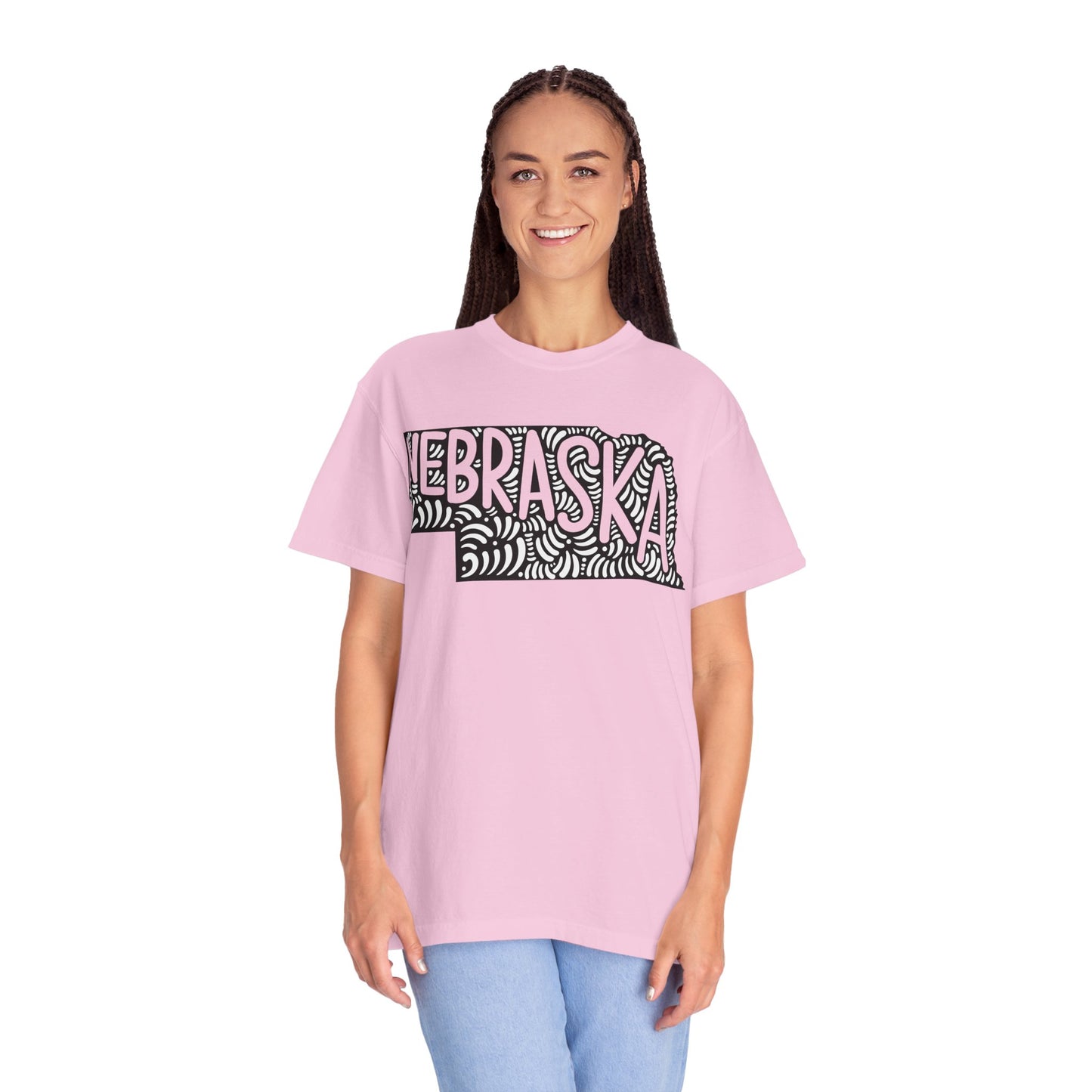 Nebraska "Woodcut Series" T-Shirt - 14 Colors in 7 Sizes Available!