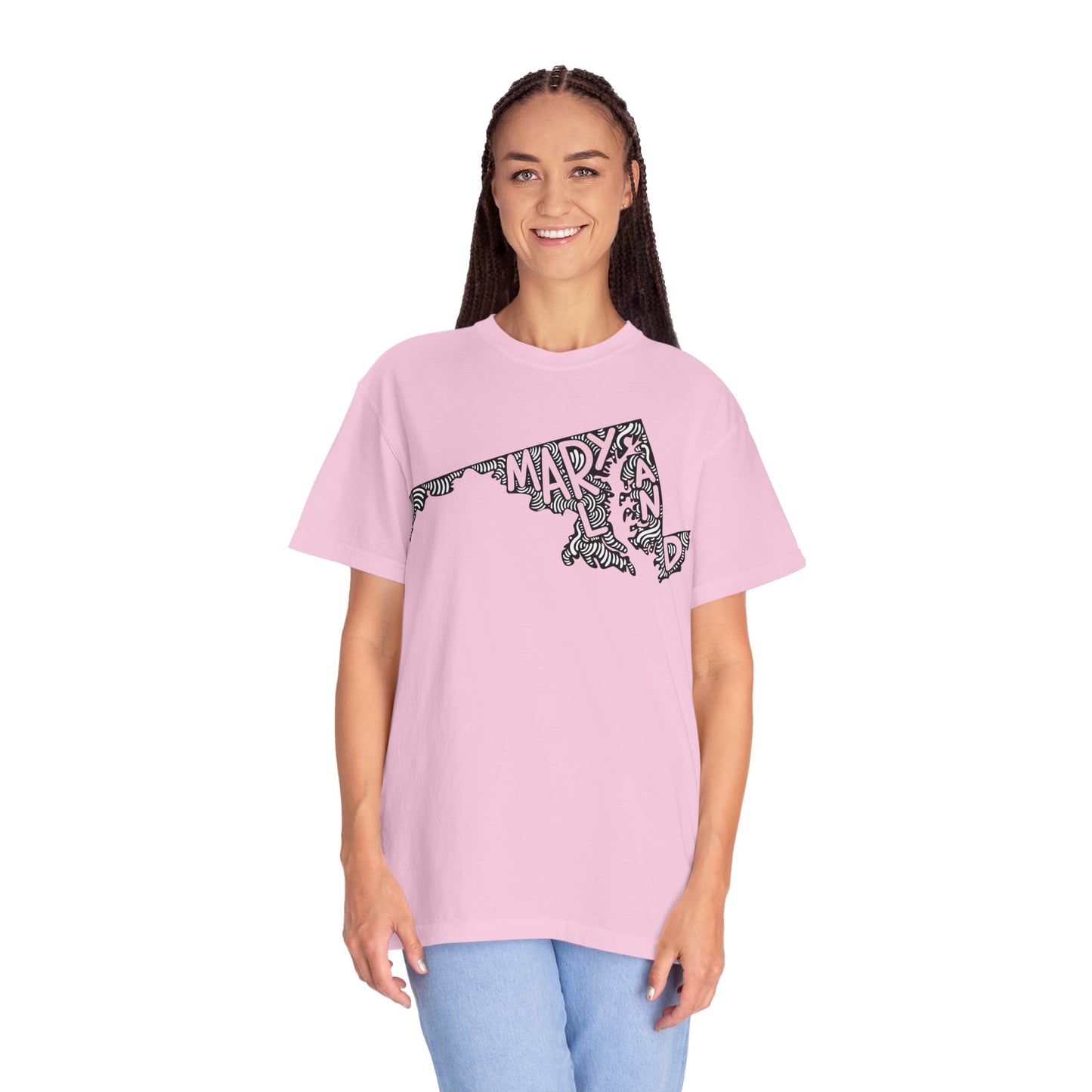 Maryland "Woodcut Series" T-Shirt - 14 Colors in 7 Sizes Available!