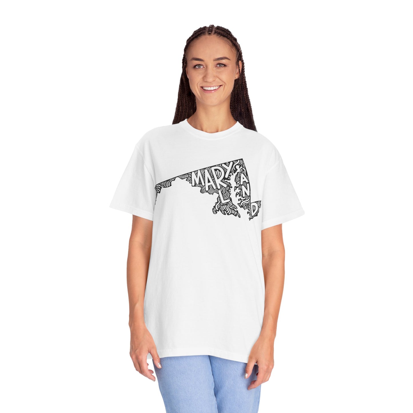 Maryland "Woodcut Series" T-Shirt - 14 Colors in 7 Sizes Available!