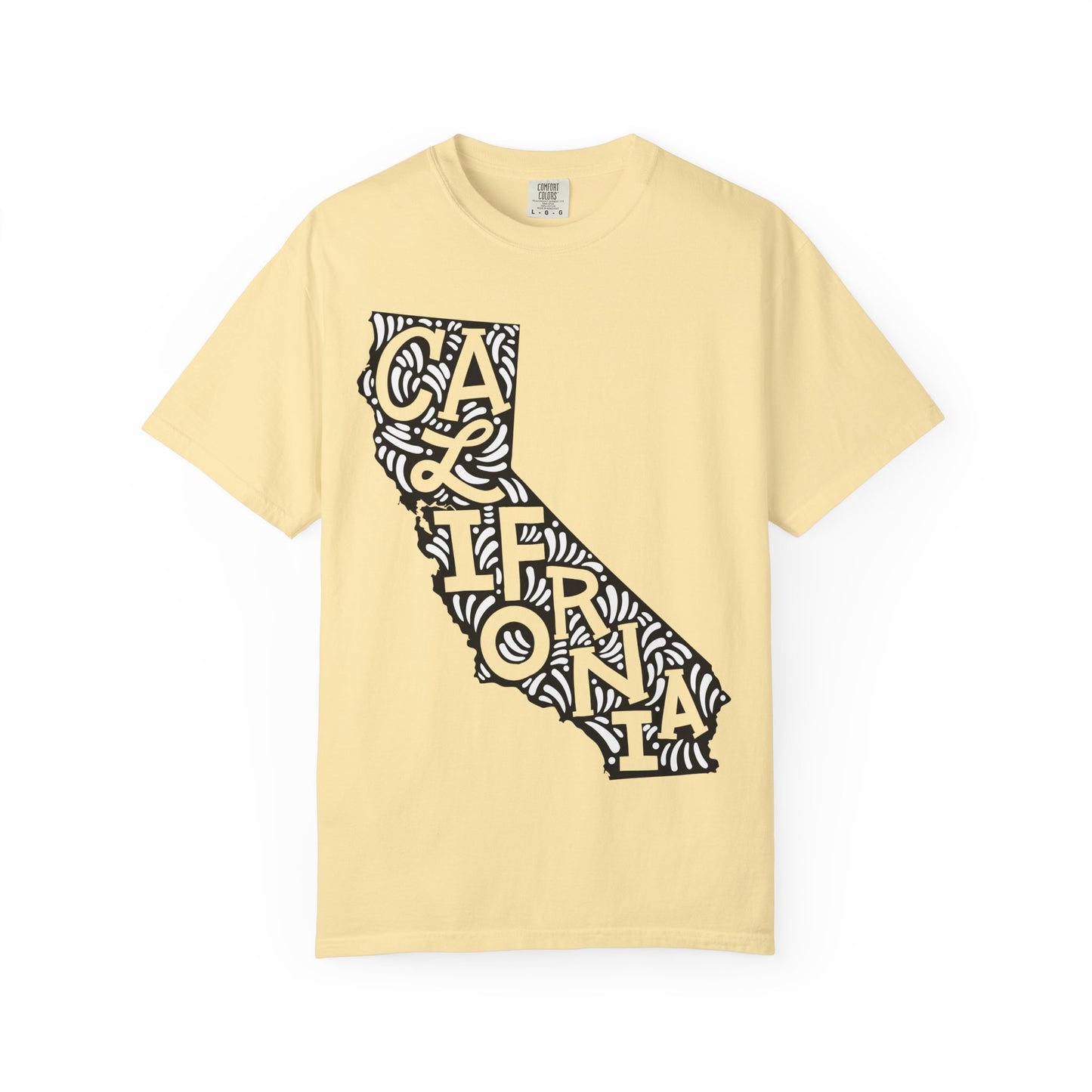 California "Woodcut Series" T-Shirt - 14 Colors in 7 Sizes Available!