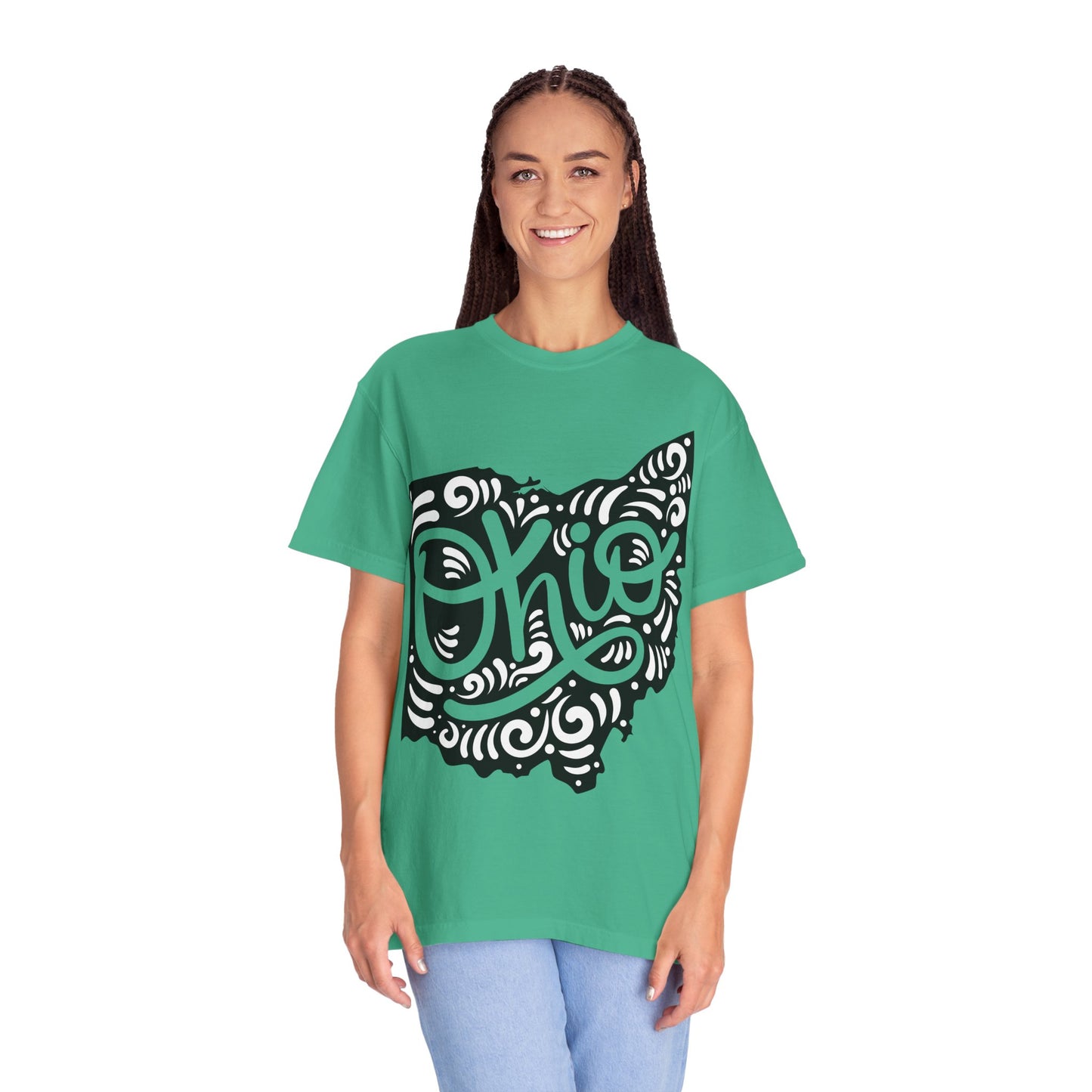 Ohio "Woodcut Series" T-Shirt - 14 Colors in 7 Sizes Available!