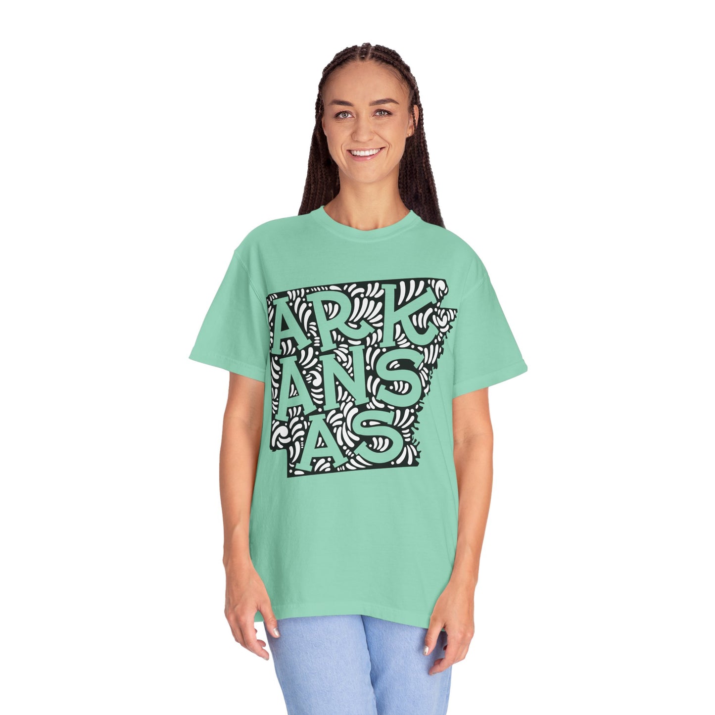 Arkansas "Woodcut Series" T-Shirt - 14 Colors in 7 Sizes Available!