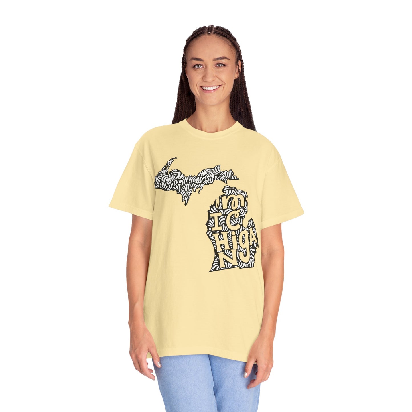 Michigan "Woodcut Series" T-Shirt - 14 Colors in 7 Sizes Available!
