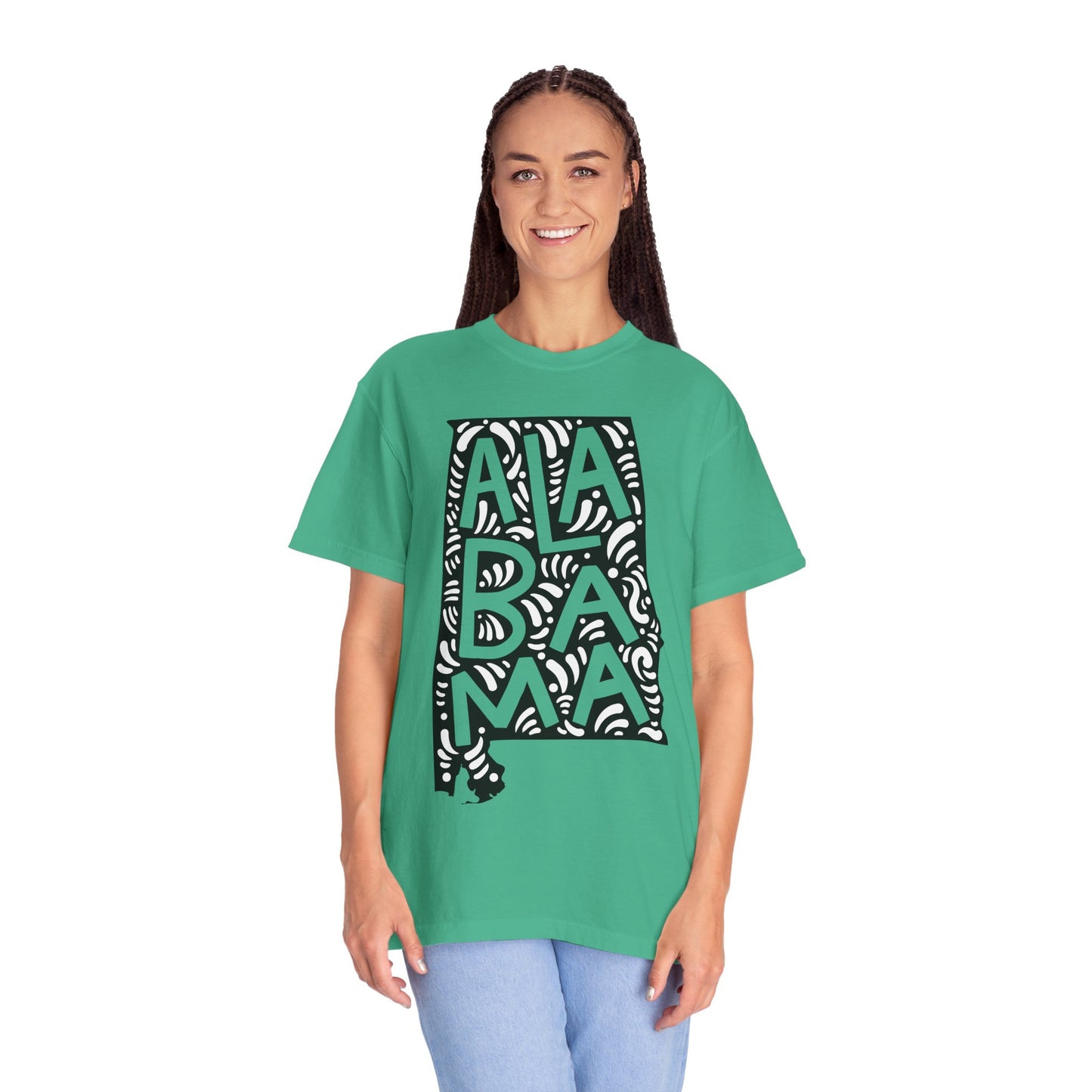 Alabama "Woodcut Series" T-Shirt - 14 Colors in 7 Sizes Available!
