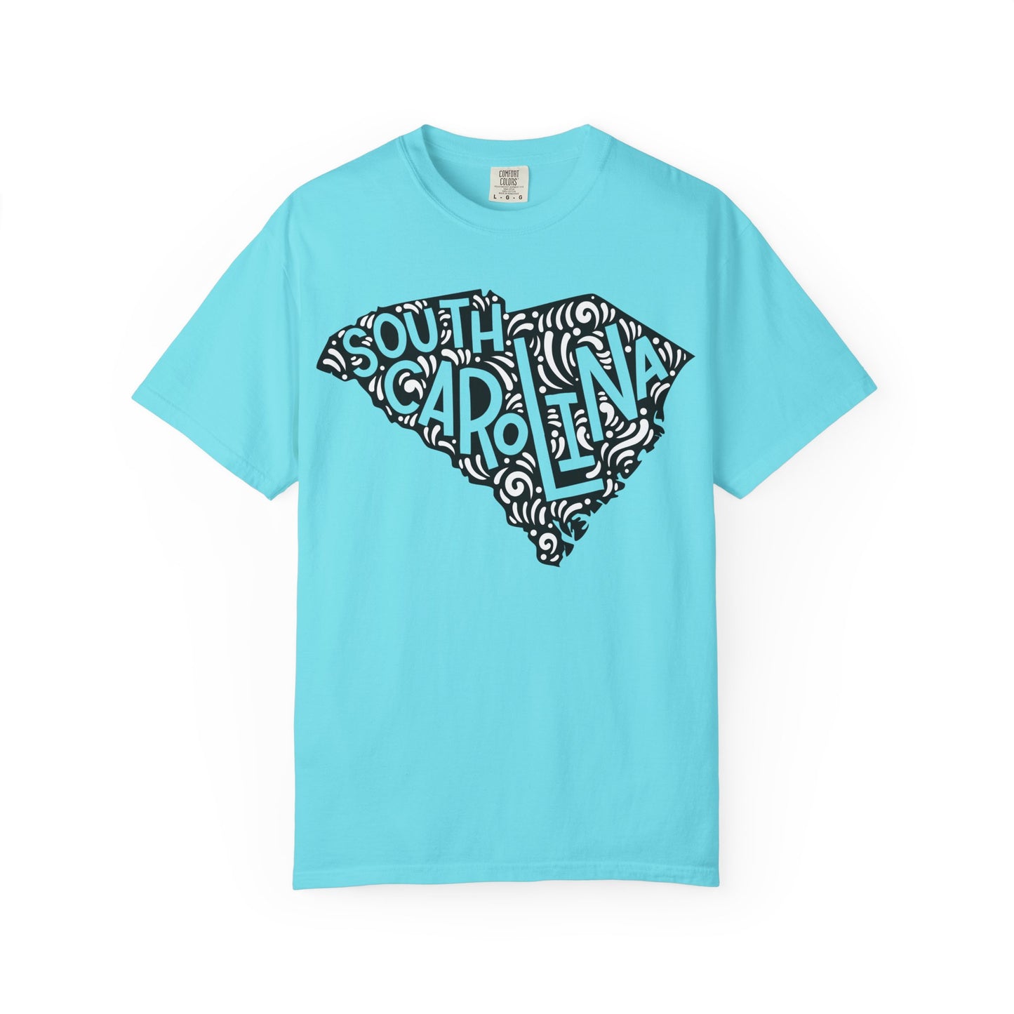 South Carolina "Woodcut Series" T-Shirt - 14 Colors in 7 Sizes Available!
