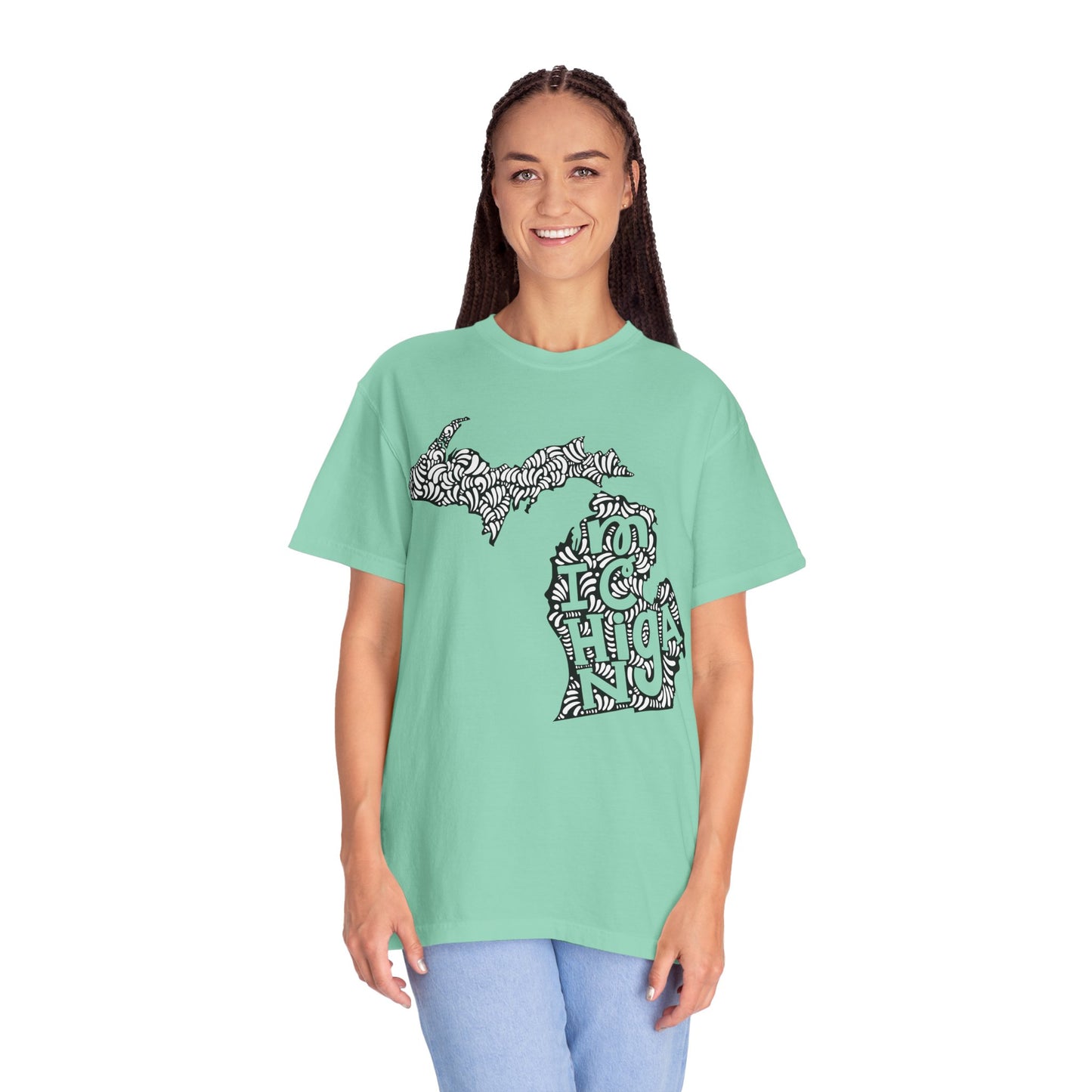 Michigan "Woodcut Series" T-Shirt - 14 Colors in 7 Sizes Available!