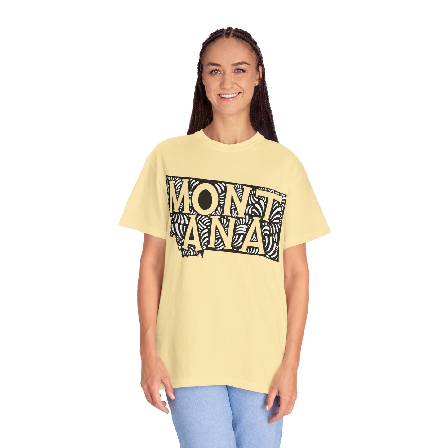 Montana "Woodcut Series" T-Shirt - 14 Colors in 7 Sizes Available!
