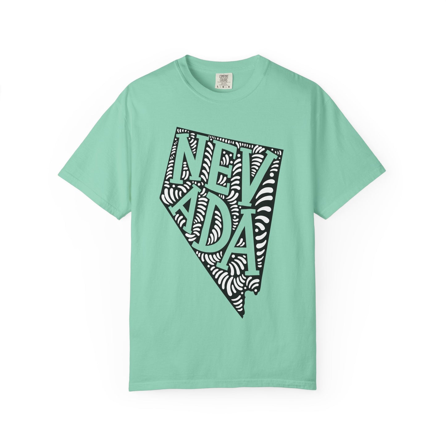 Nevada "Woodcut Series" T-Shirt - 14 Colors in 7 Sizes Available!