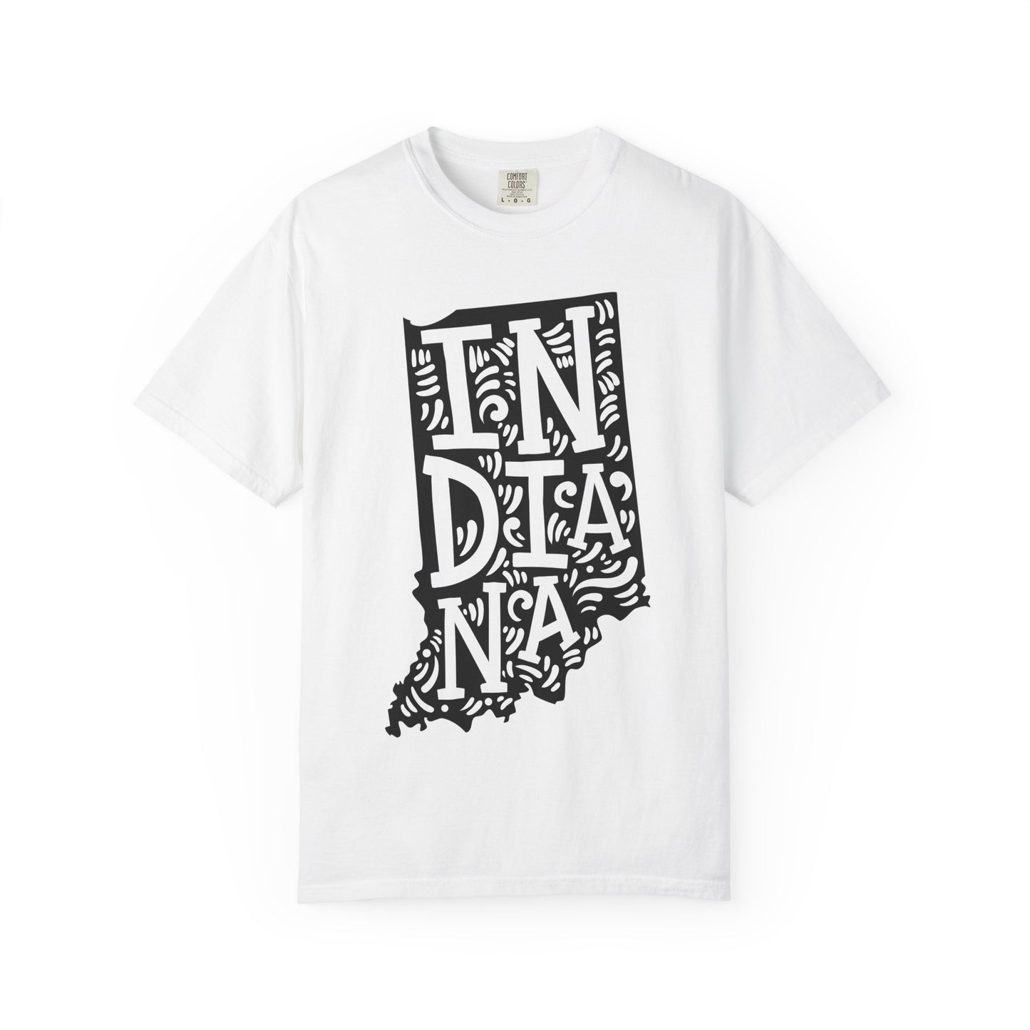 Indiana "Woodcut Series" T-Shirt - 14 Colors in 7 Sizes Available!
