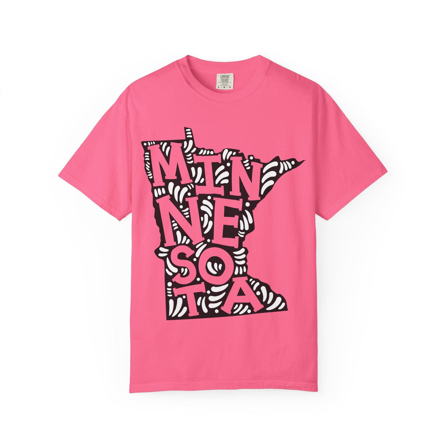 Minnesota "Woodcut Series" T-Shirt - 14 Colors in 7 Sizes Available!