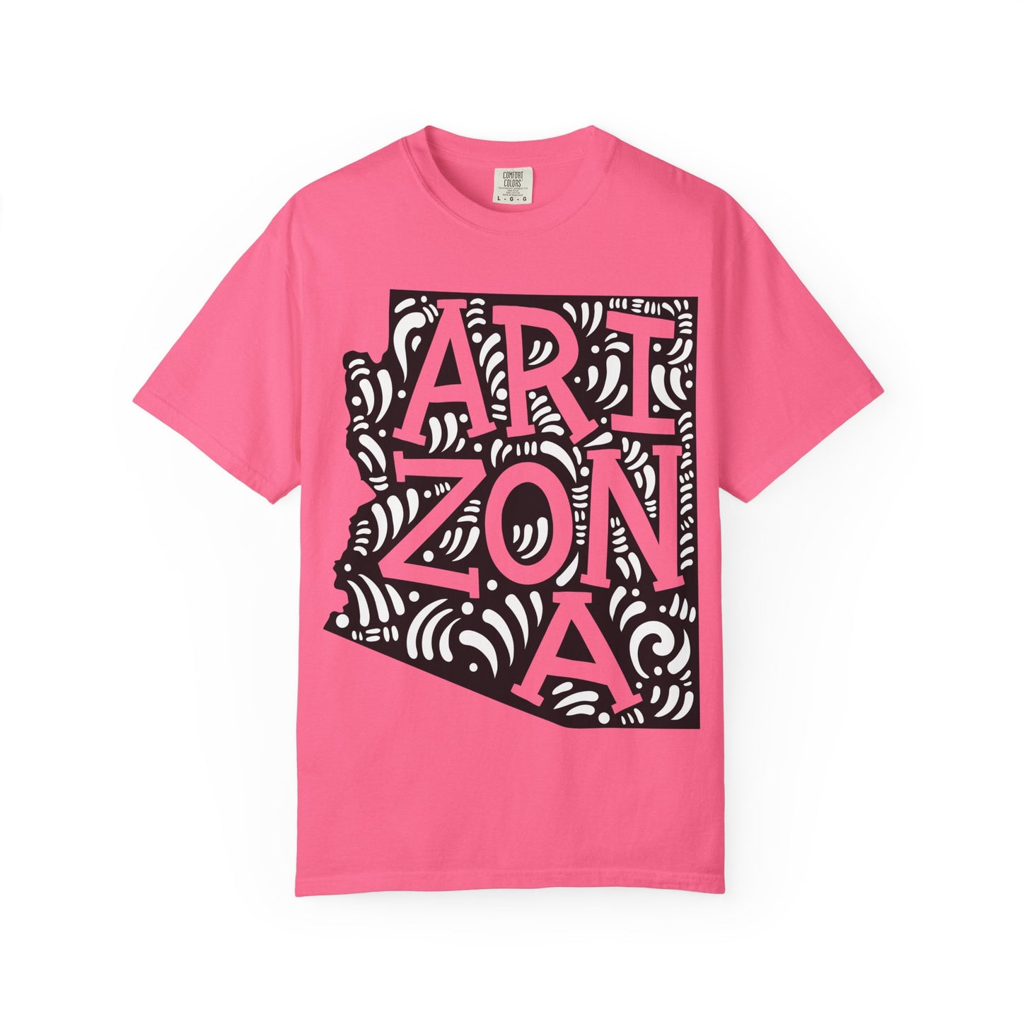 Arizona "Woodcut Series" T-Shirt - 14 Colors in 7 Sizes Available!
