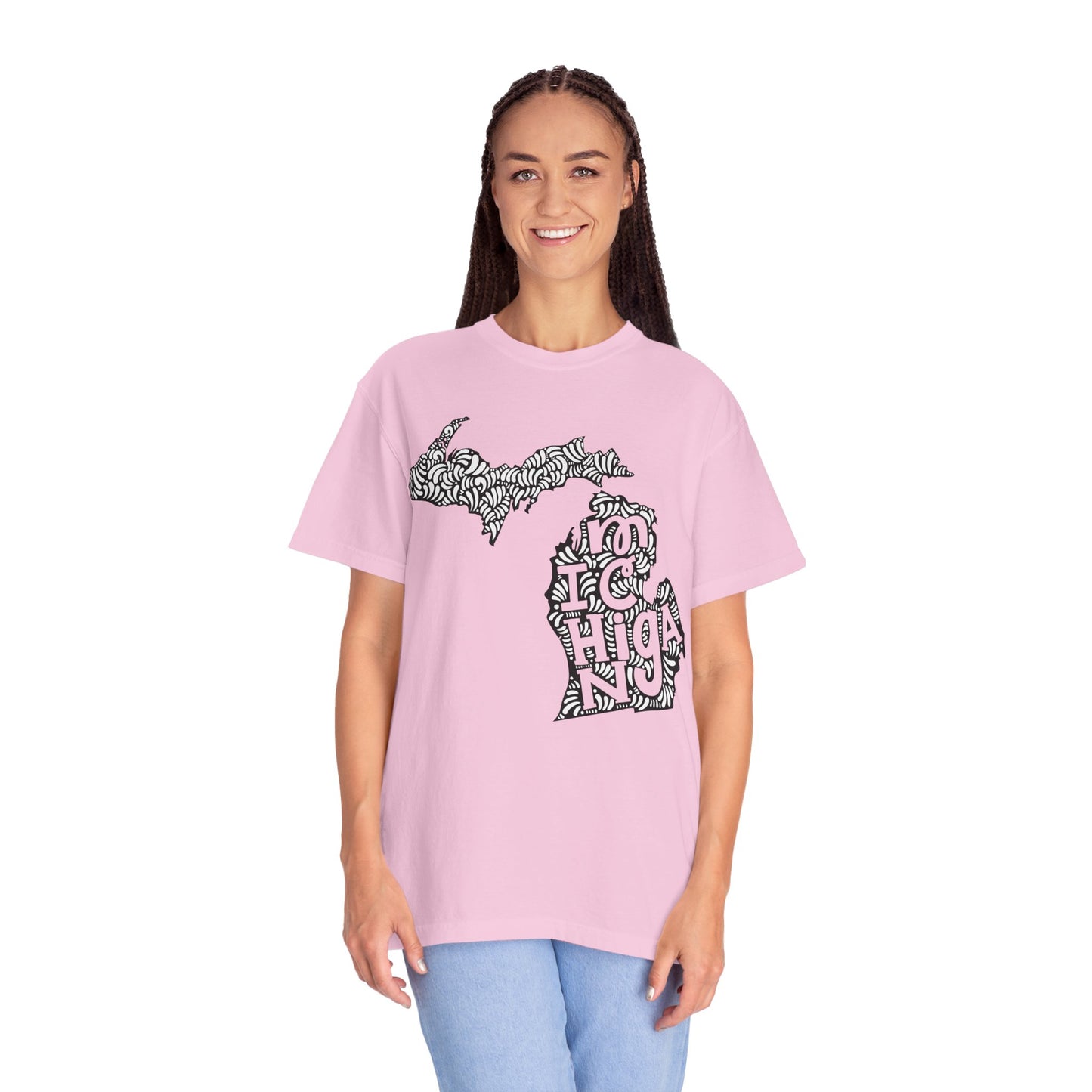 Michigan "Woodcut Series" T-Shirt - 14 Colors in 7 Sizes Available!
