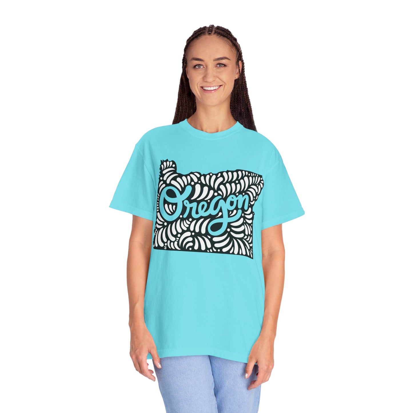 Oregon "Woodcut Series" T-Shirt - 14 Colors in 7 Sizes Available!