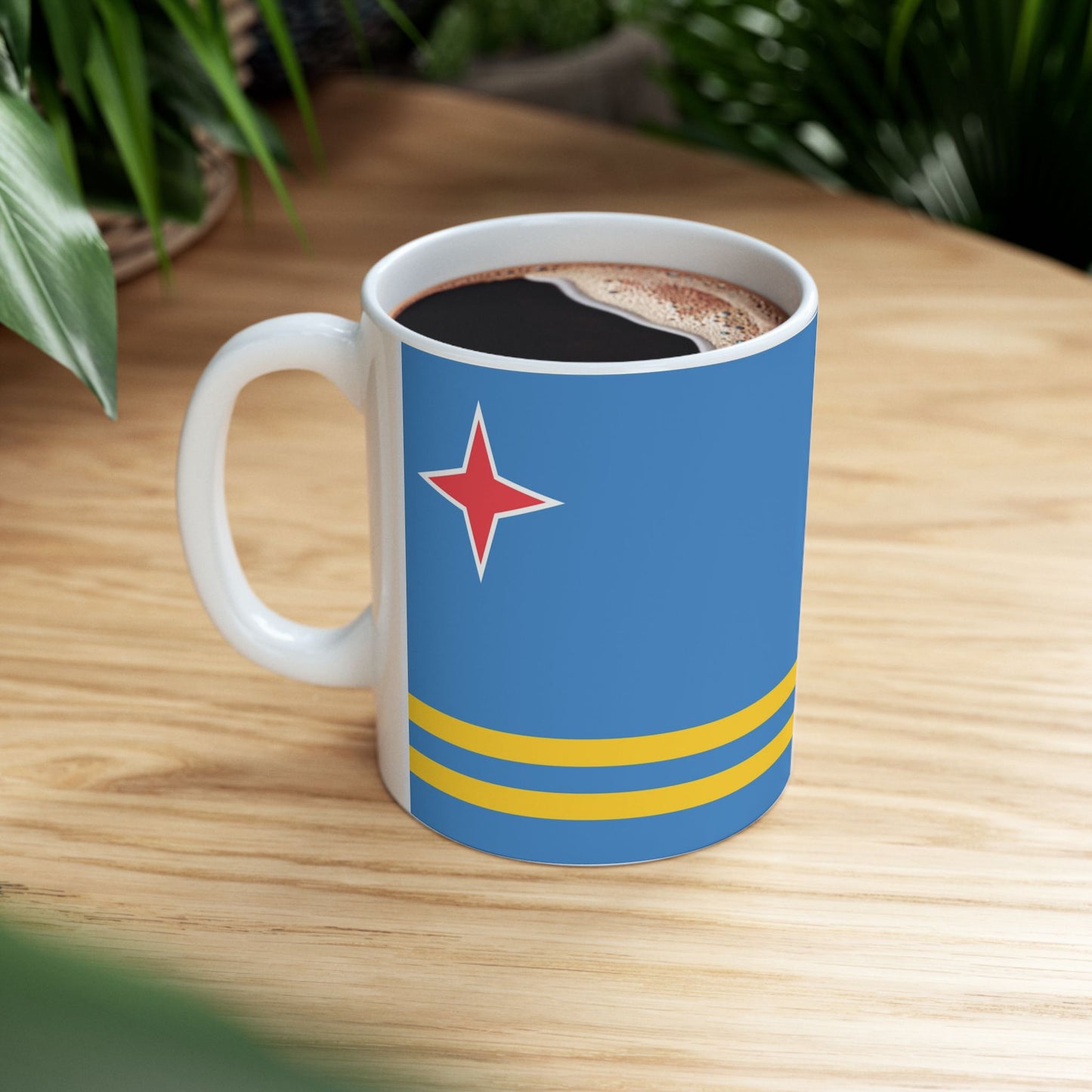 Aruba Flag Ceramic Mug - Available in 11oz & 15oz