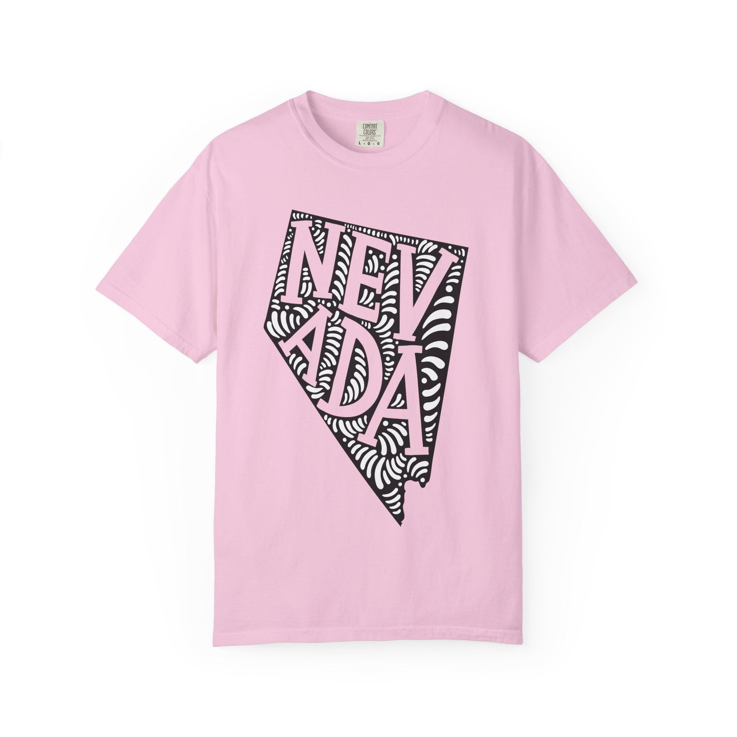 Nevada "Woodcut Series" T-Shirt - 14 Colors in 7 Sizes Available!