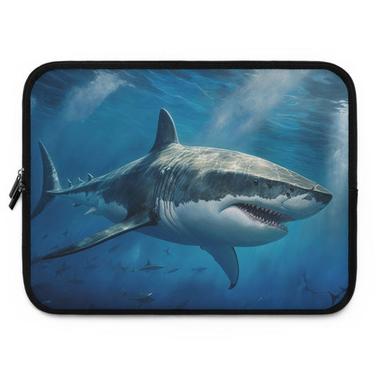 Great White Shark Laptop Sleeve - Available in 5 Sizes!