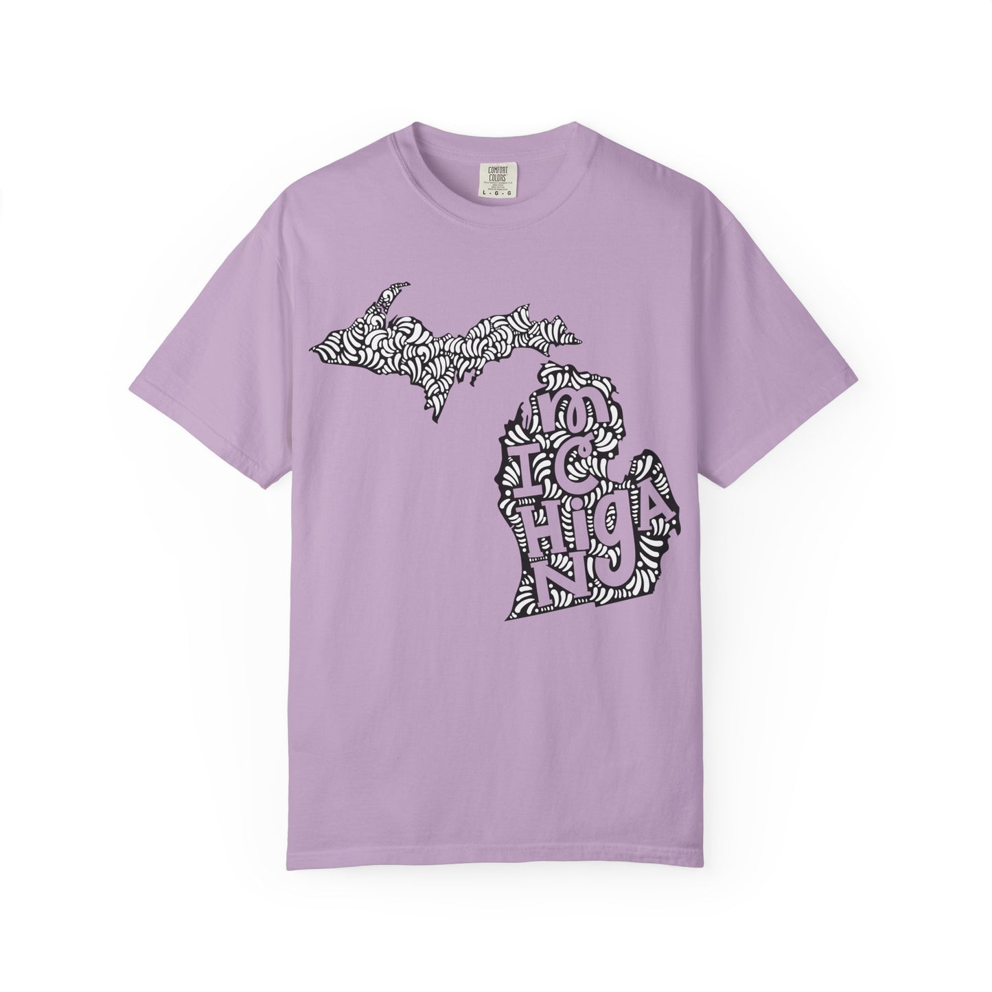 Michigan "Woodcut Series" T-Shirt - 14 Colors in 7 Sizes Available!