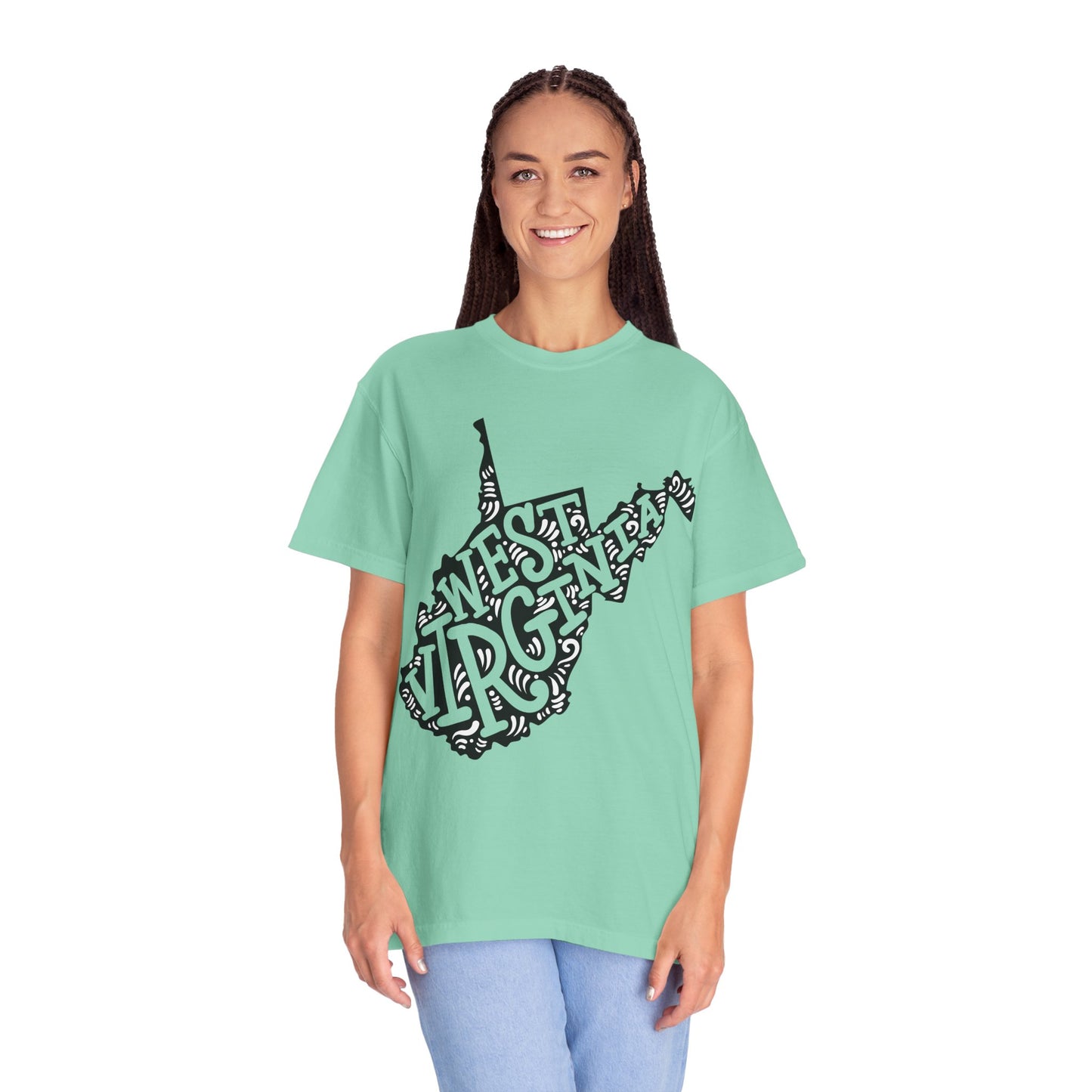 West Virginia "Woodcut Series" T-Shirt - 14 Colors in 7 Sizes Available!
