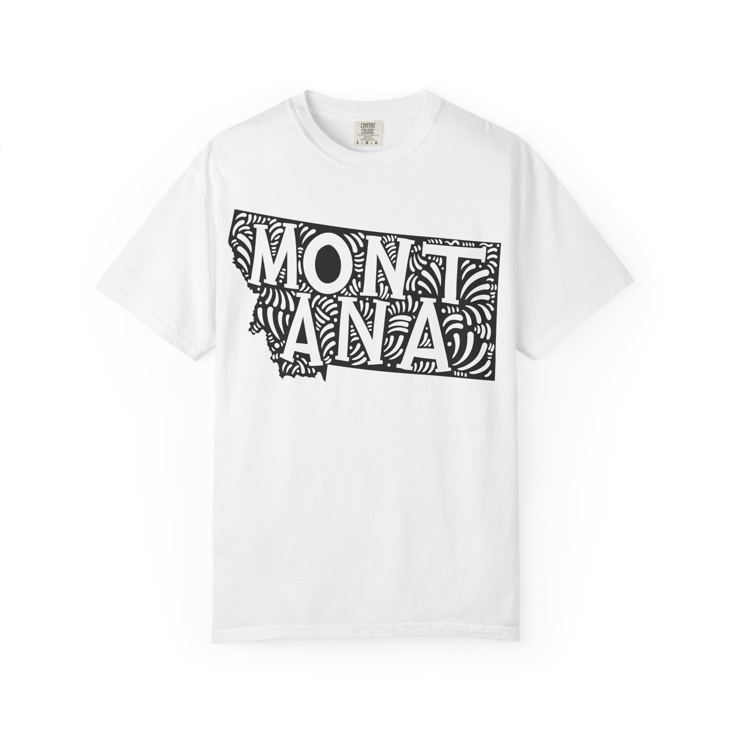 Montana "Woodcut Series" T-Shirt - 14 Colors in 7 Sizes Available!