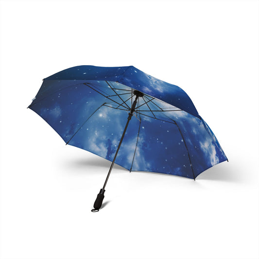 Clouds, Stars and Sky 48" Semi-Automatic Foldable Umbrella