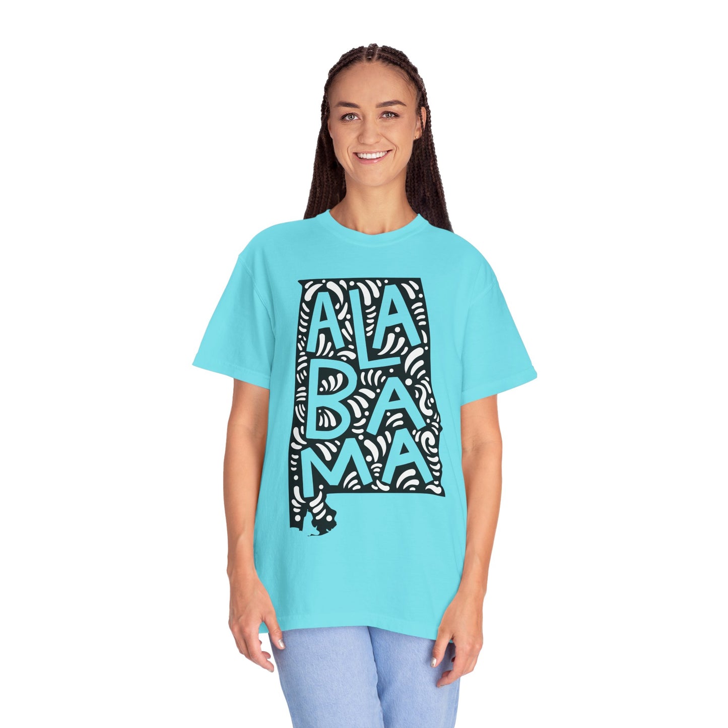 Alabama "Woodcut Series" T-Shirt - 14 Colors in 7 Sizes Available!