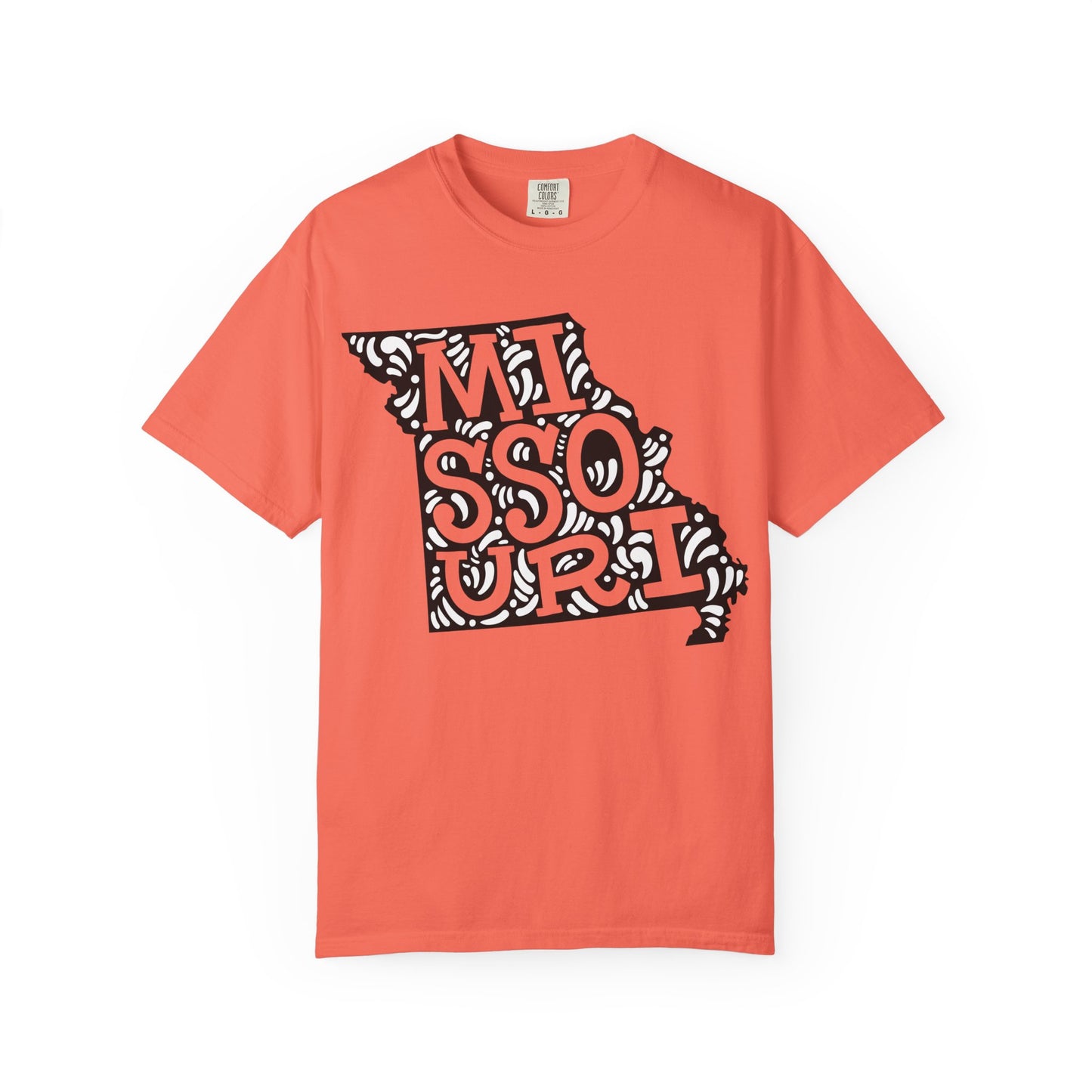 Missouri "Woodcut Series" T-Shirt - 14 Colors in 7 Sizes Available!