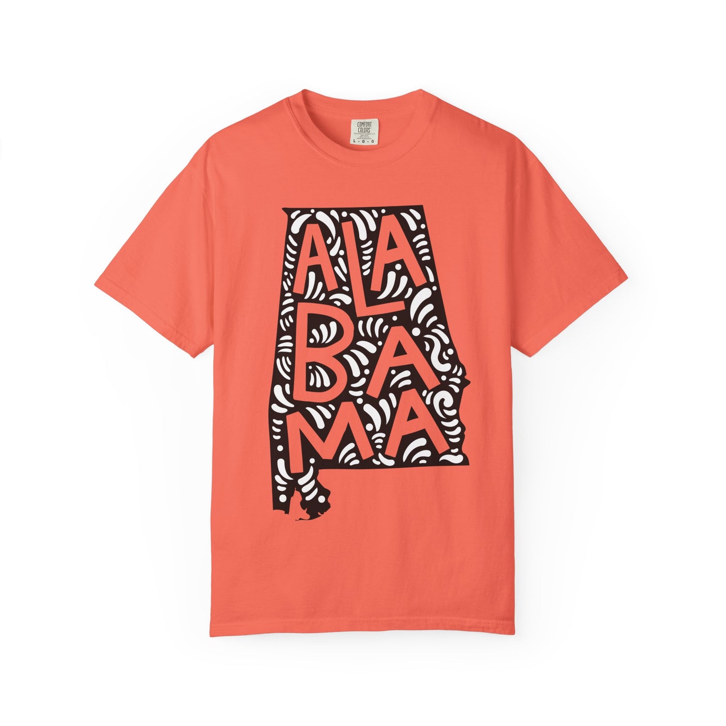 Alabama "Woodcut Series" T-Shirt - 14 Colors in 7 Sizes Available!