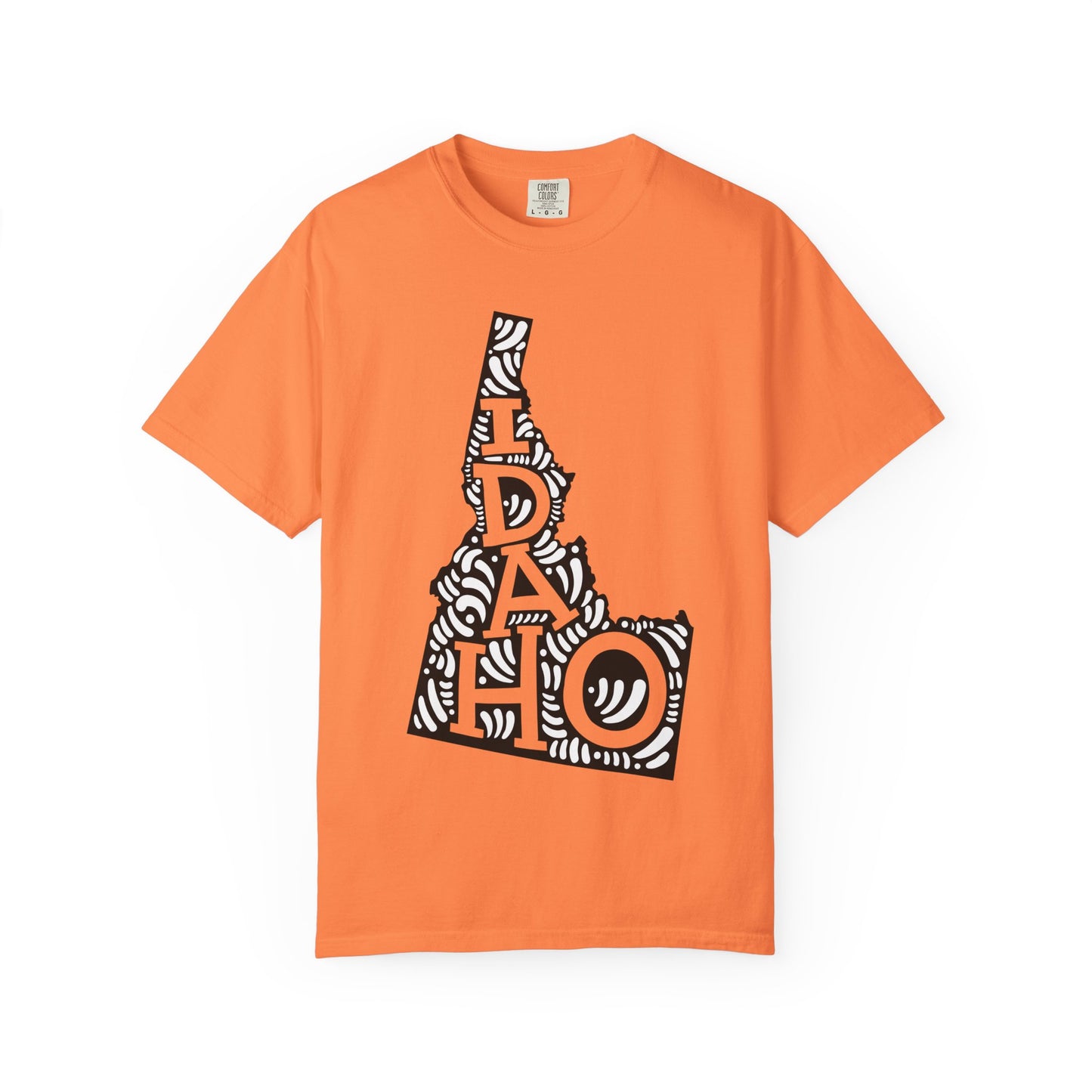 Idaho "Woodcut Series" T-Shirt - 14 Colors in 7 Sizes Available!
