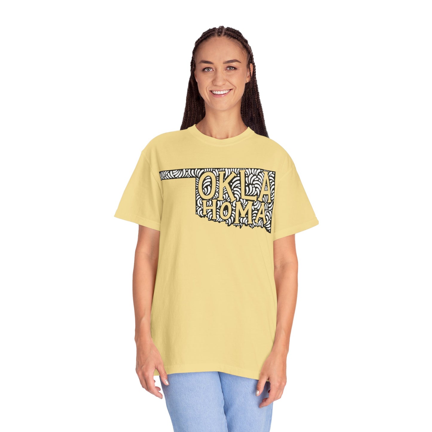 Oklahoma "Woodcut Series" T-Shirt - 14 Colors in 7 Sizes Available!