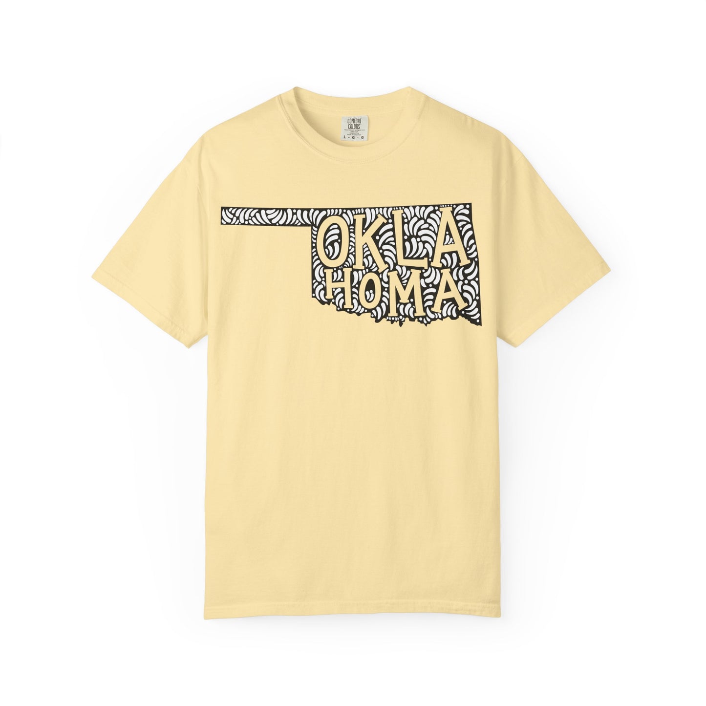 Oklahoma "Woodcut Series" T-Shirt - 14 Colors in 7 Sizes Available!