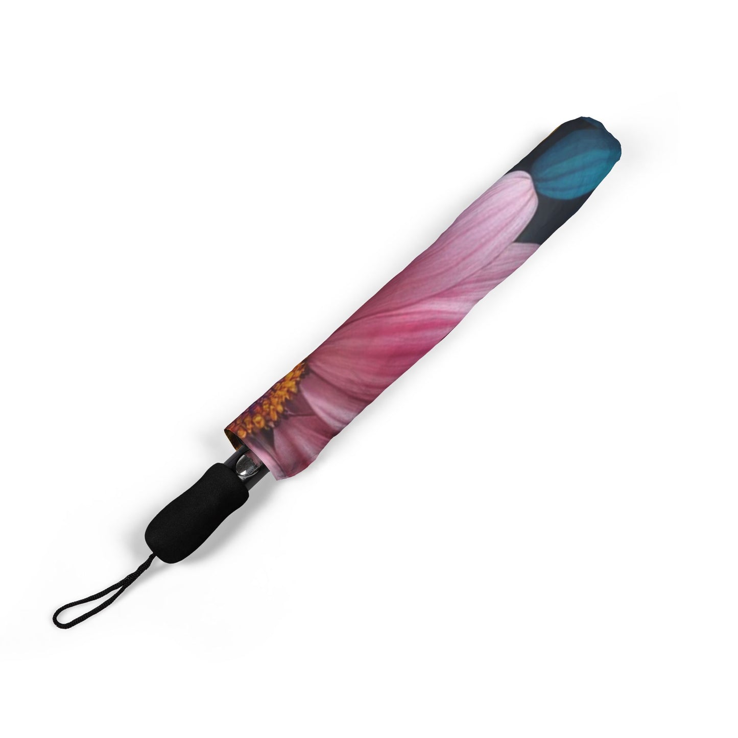 Colorful Bouquet of Rainbow Daisies 48" Semi-Automatic Foldable Umbrella