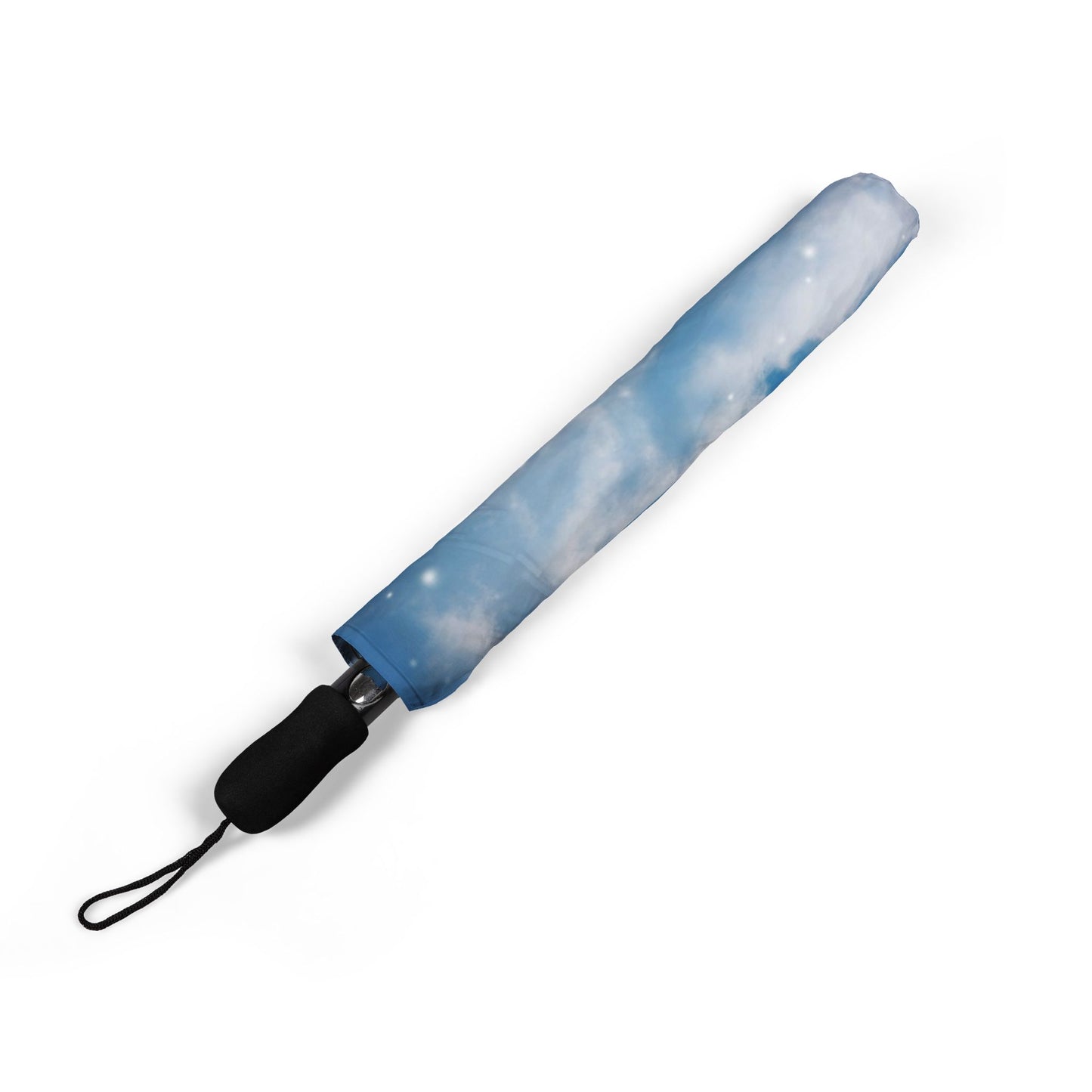 Clouds, Stars and Sky 48" Semi-Automatic Foldable Umbrella