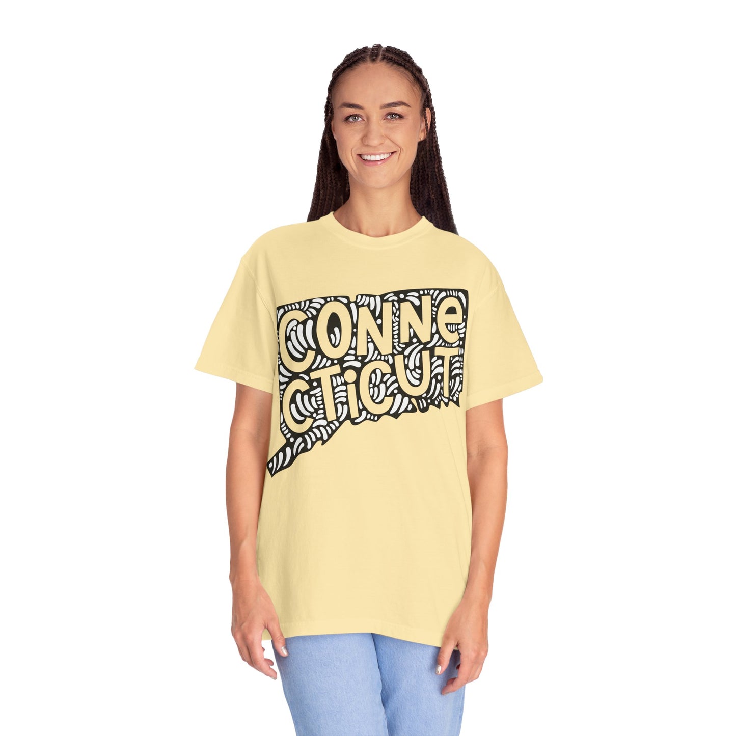 Connecticut "Woodcut Series" T-Shirt - 14 Colors in 7 Sizes Available!