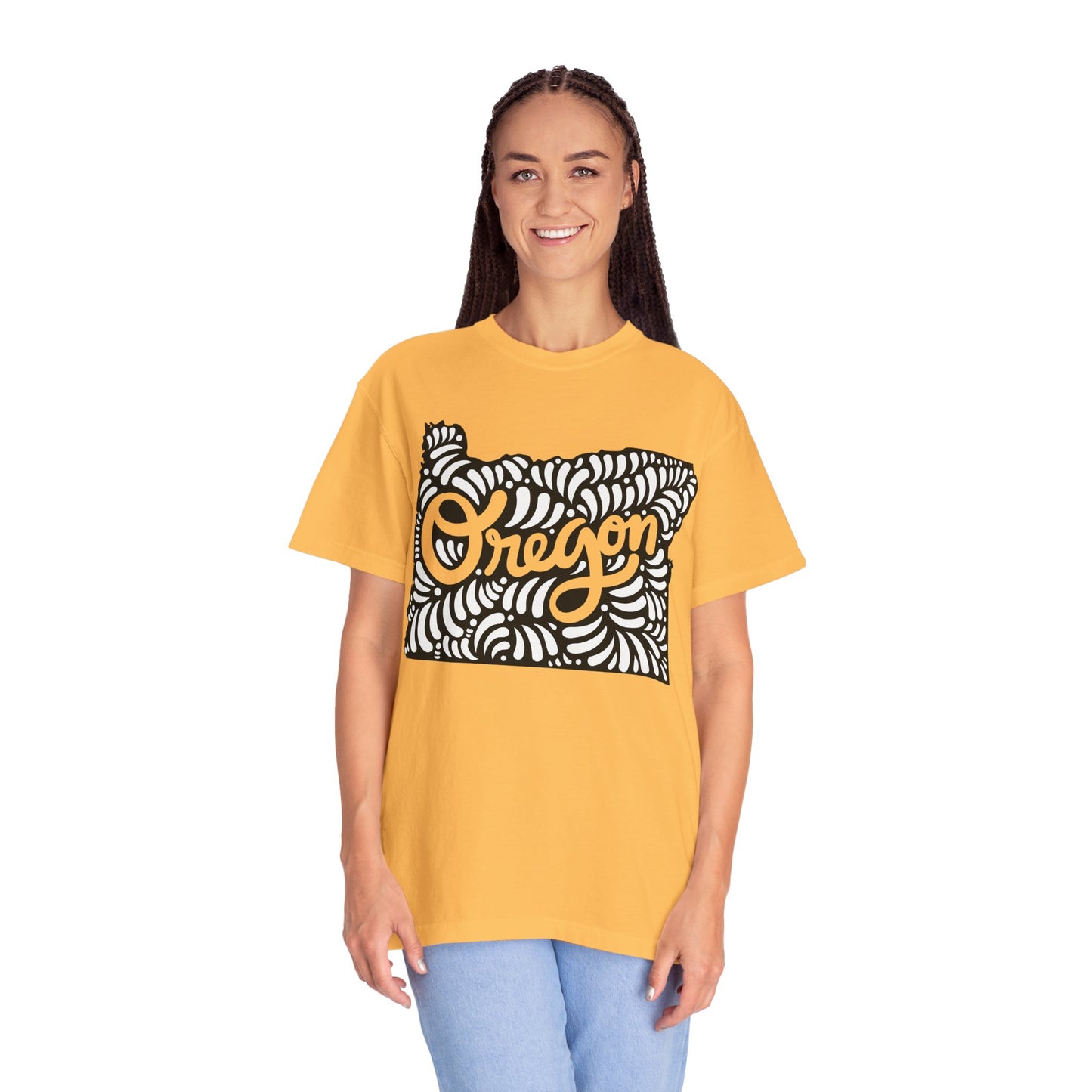 Oregon "Woodcut Series" T-Shirt - 14 Colors in 7 Sizes Available!