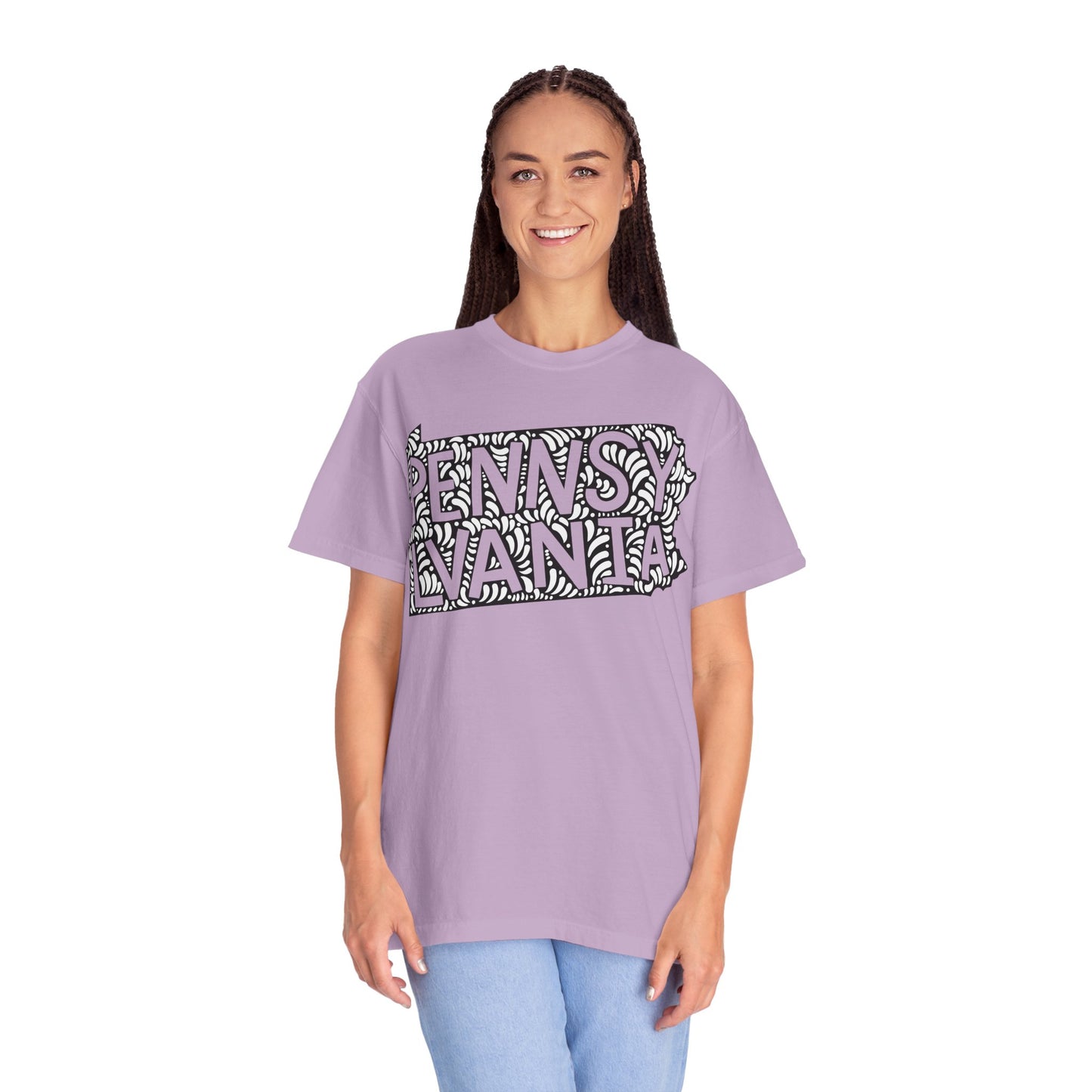 Pennsylvania "Woodcut Series" T-Shirt - 14 Colors in 7 Sizes Available!
