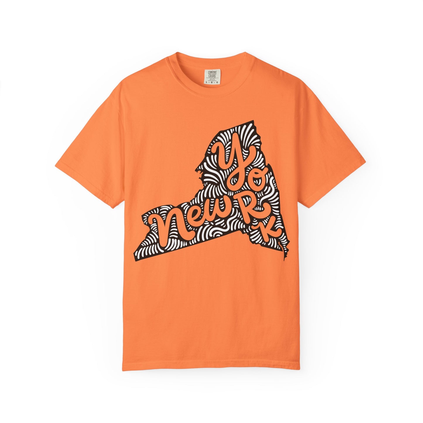 New York "Woodcut Series" T-Shirt - 14 Colors in 7 Sizes Available!