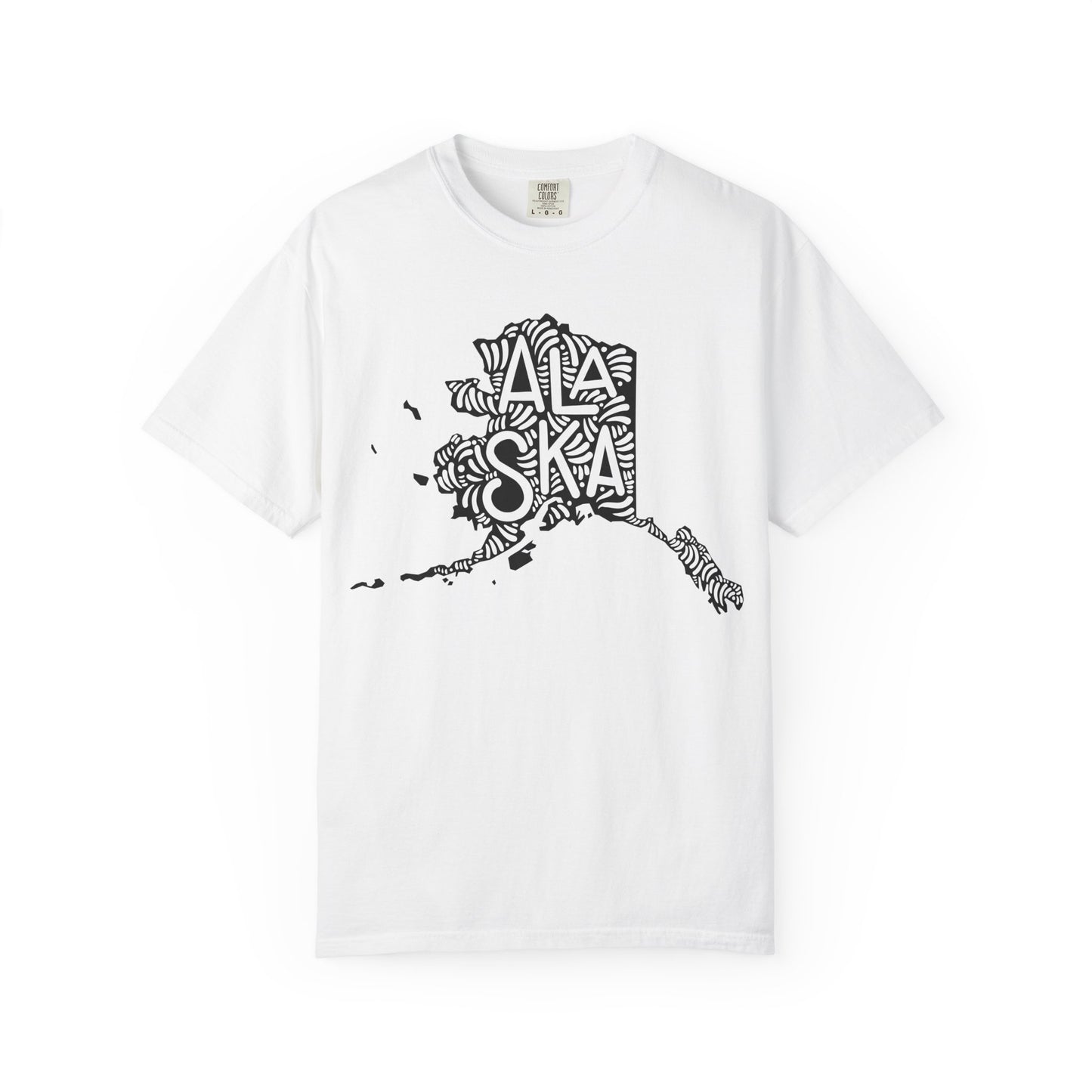 Alaska "Woodcut Series" T-Shirt - 14 Colors in 7 Sizes Available!