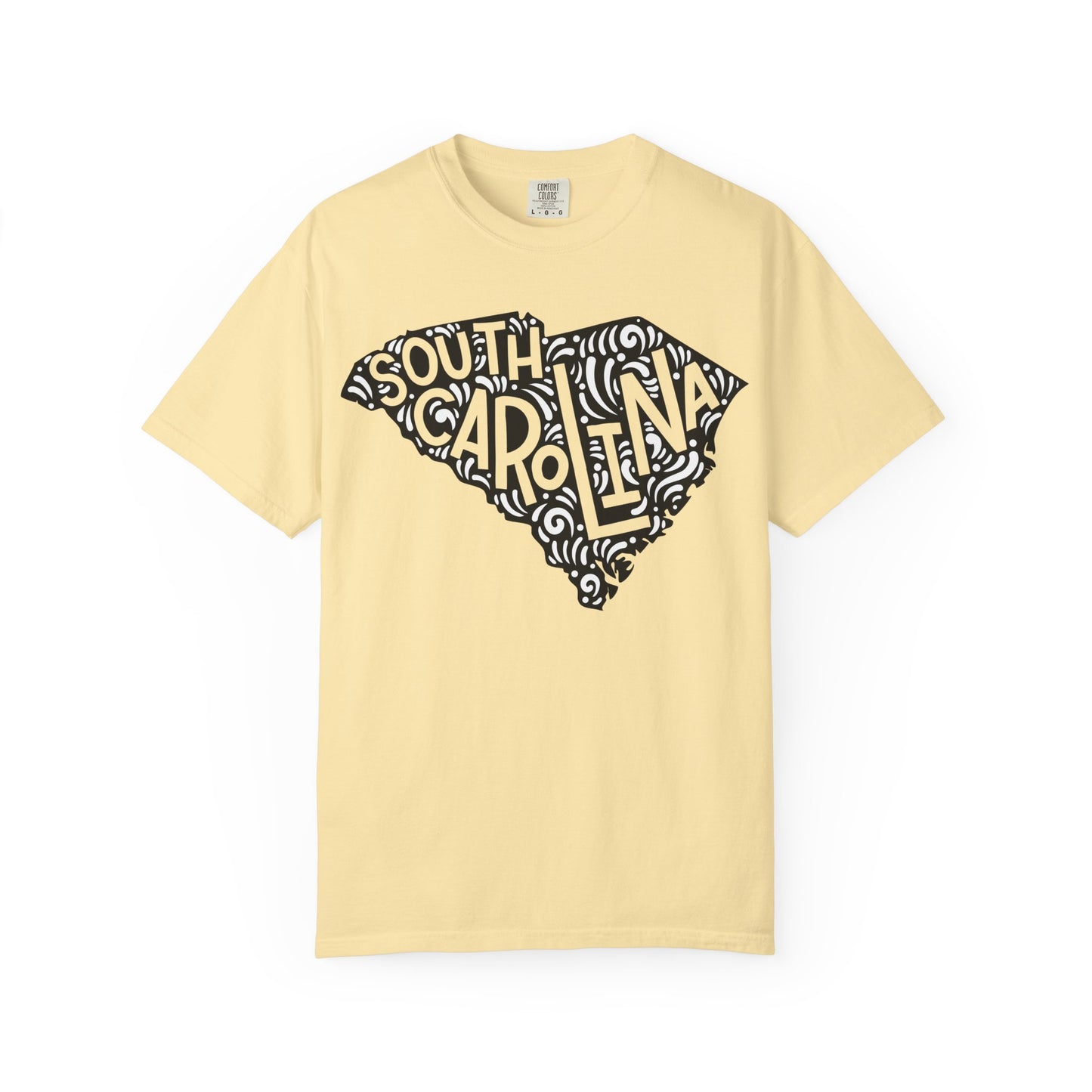 South Carolina "Woodcut Series" T-Shirt - 14 Colors in 7 Sizes Available!