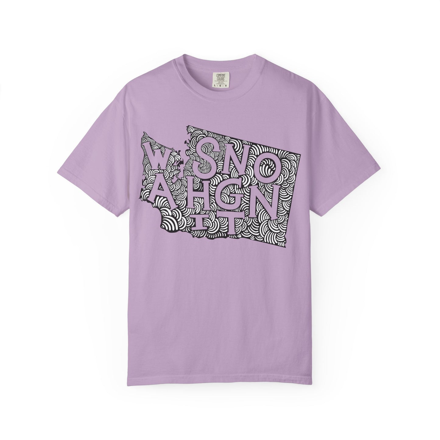 Washington "Woodcut Series" T-Shirt - 14 Colors in 7 Sizes Available!