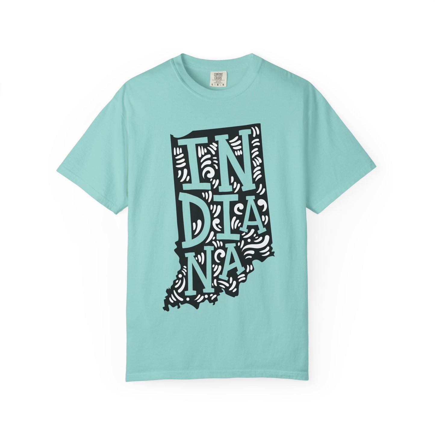 Indiana "Woodcut Series" T-Shirt - 14 Colors in 7 Sizes Available!