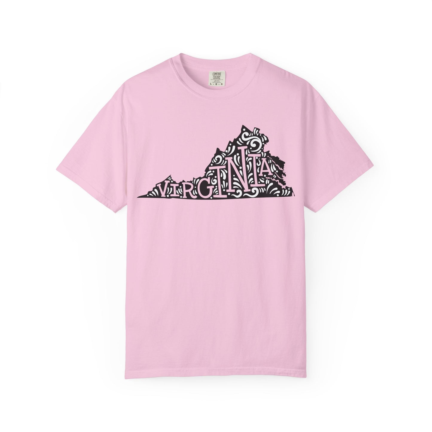 Virginia "Woodcut Series" T-Shirt - 14 Colors in 7 Sizes Available!