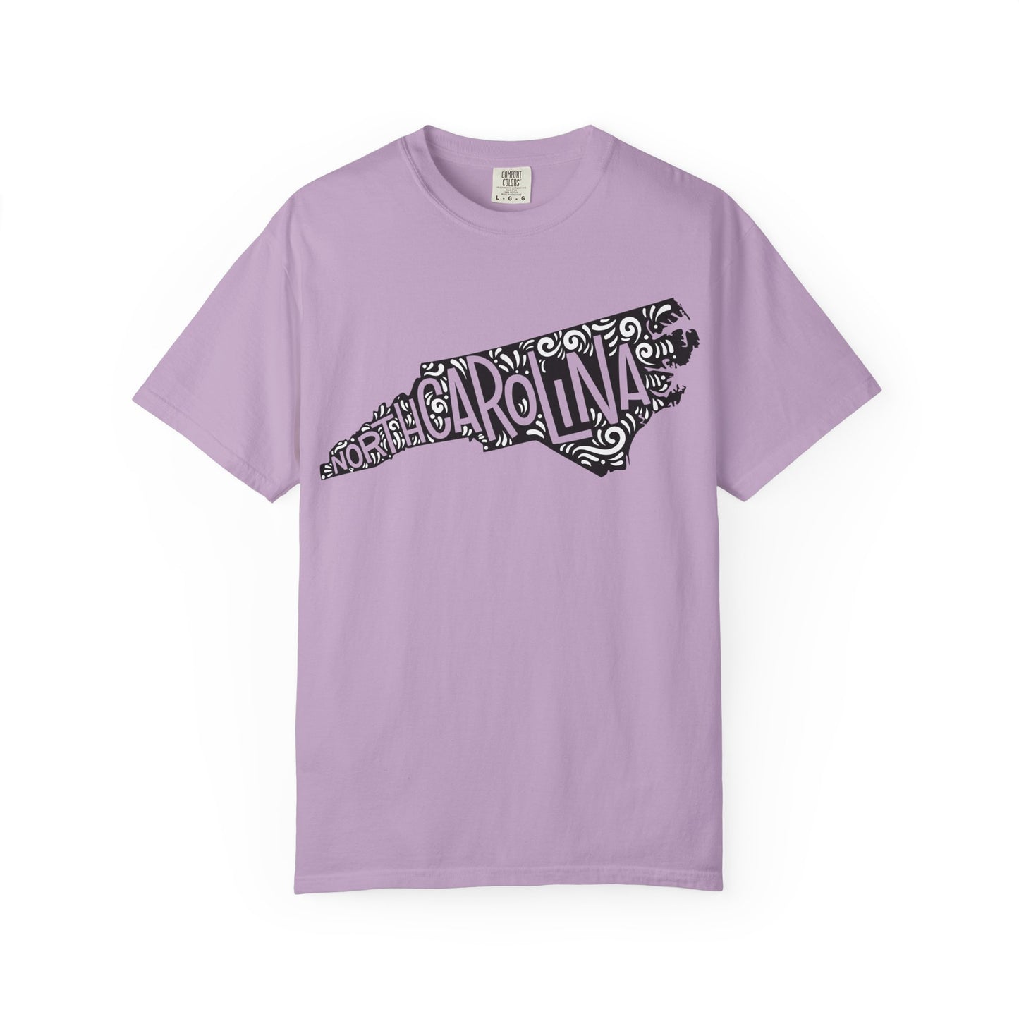 North Carolina "Woodcut Series" T-Shirt - 14 Colors in 7 Sizes Available!