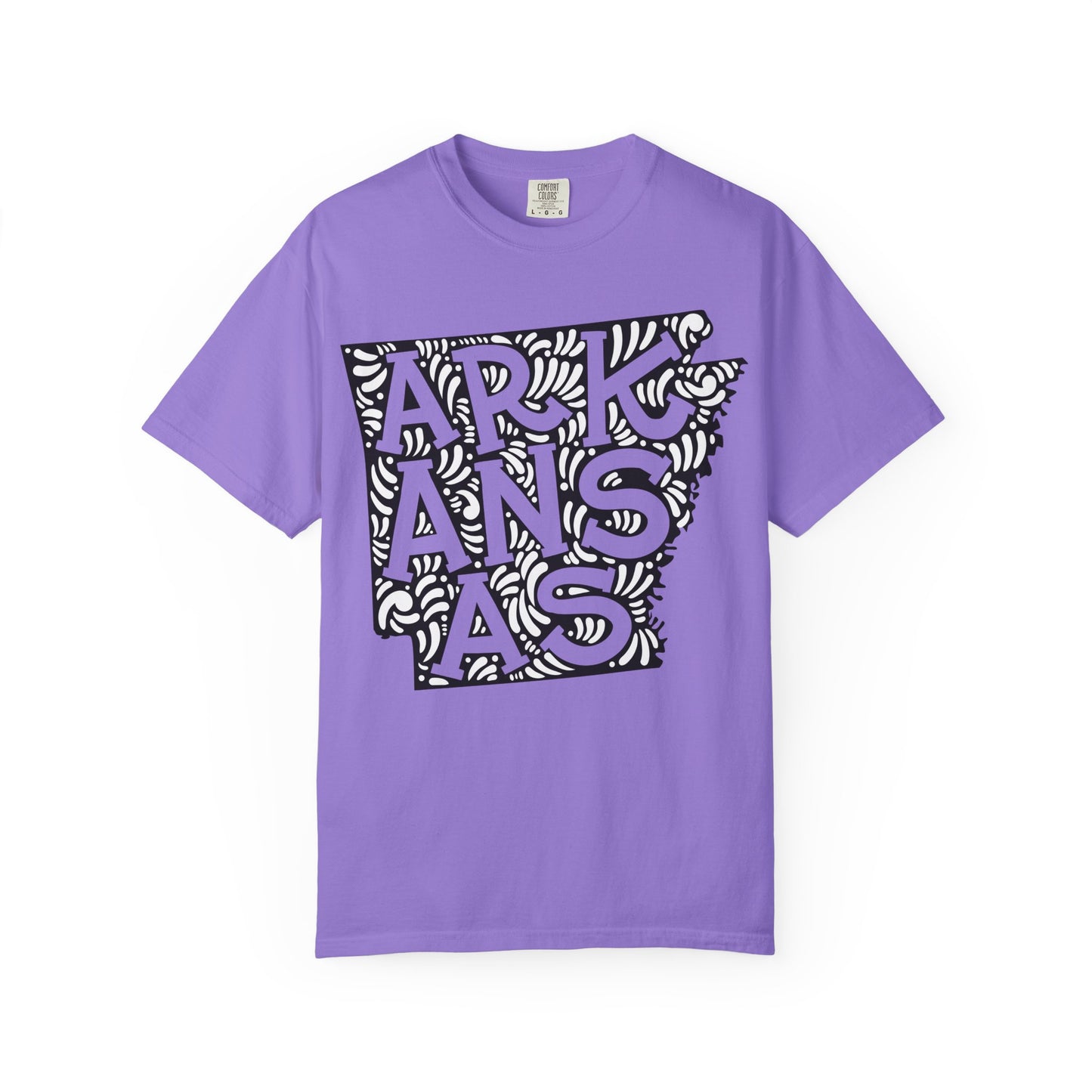 Arkansas "Woodcut Series" T-Shirt - 14 Colors in 7 Sizes Available!