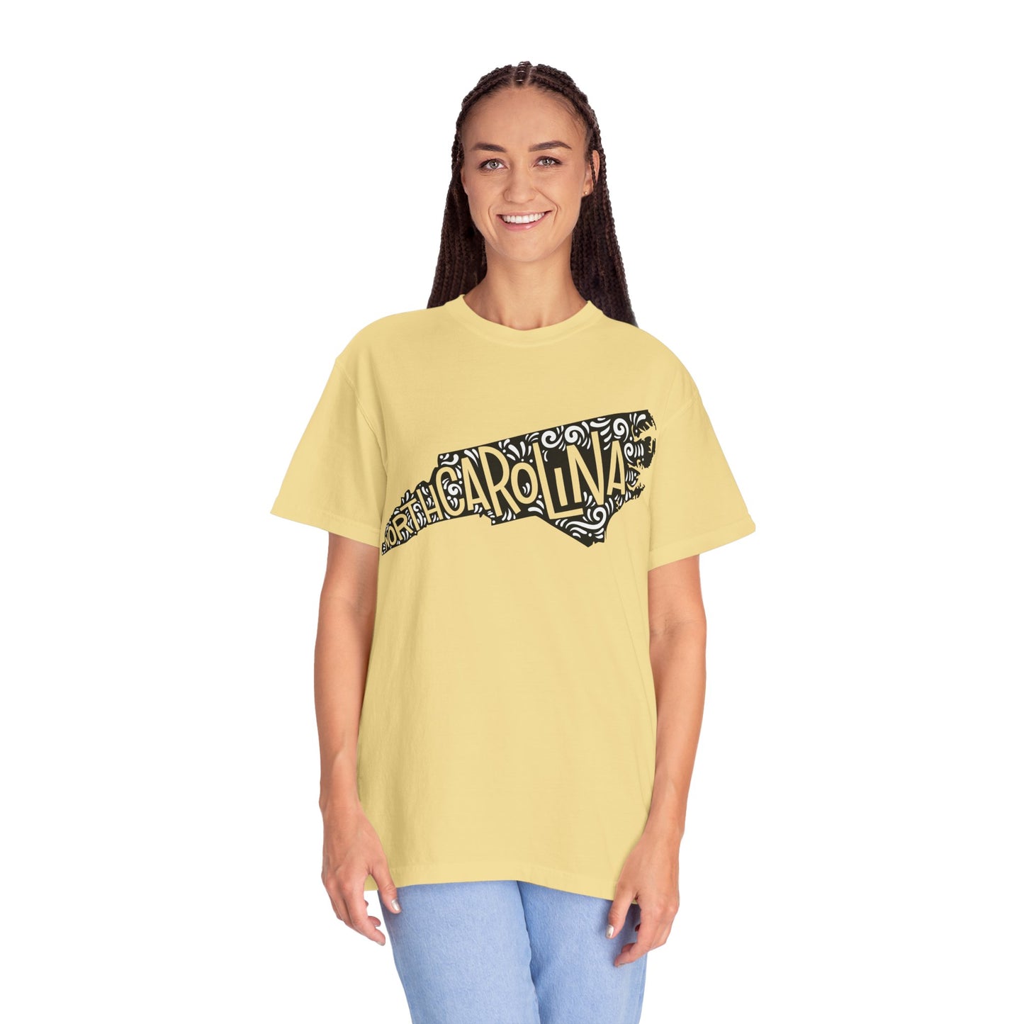 North Carolina "Woodcut Series" T-Shirt - 14 Colors in 7 Sizes Available!