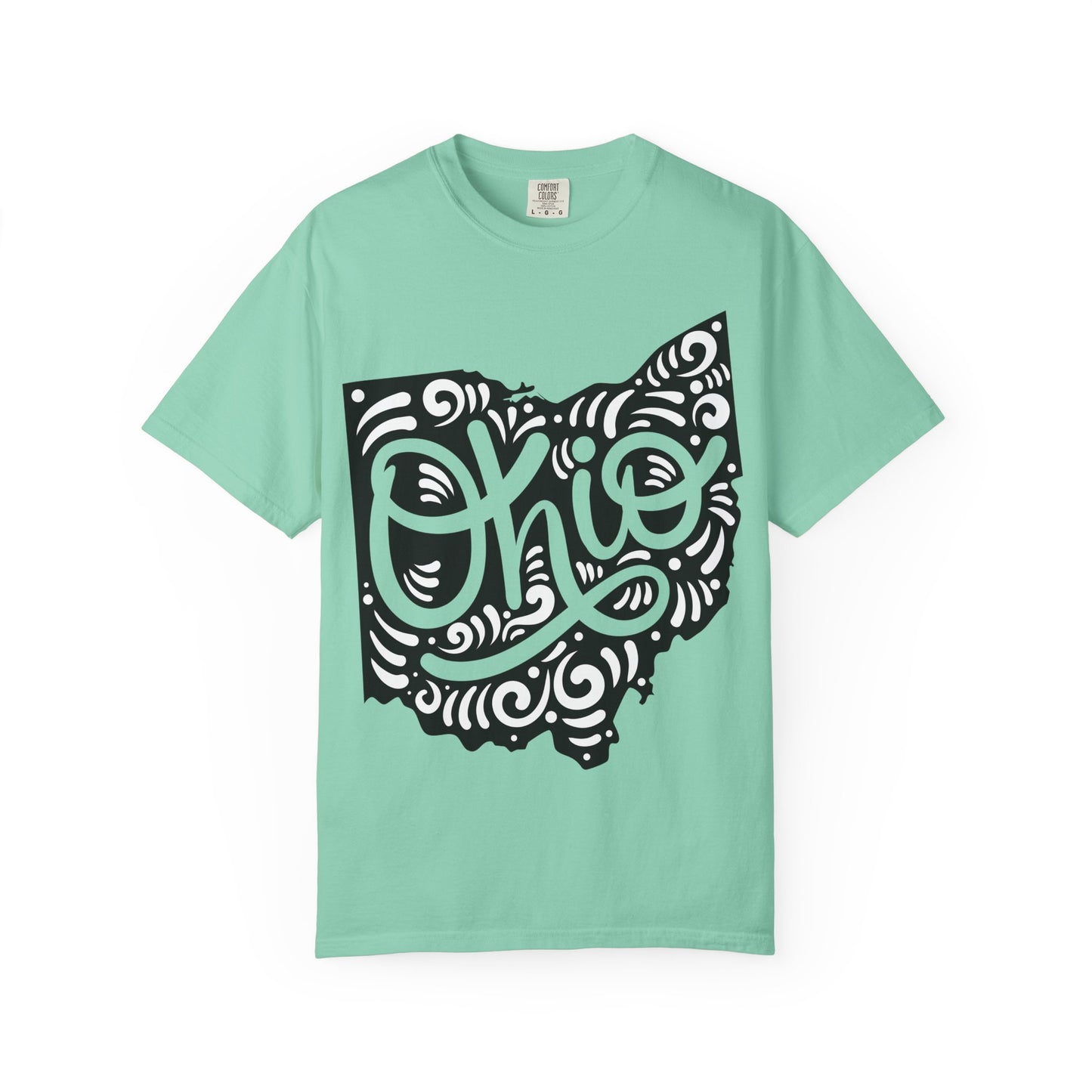 Ohio "Woodcut Series" T-Shirt - 14 Colors in 7 Sizes Available!