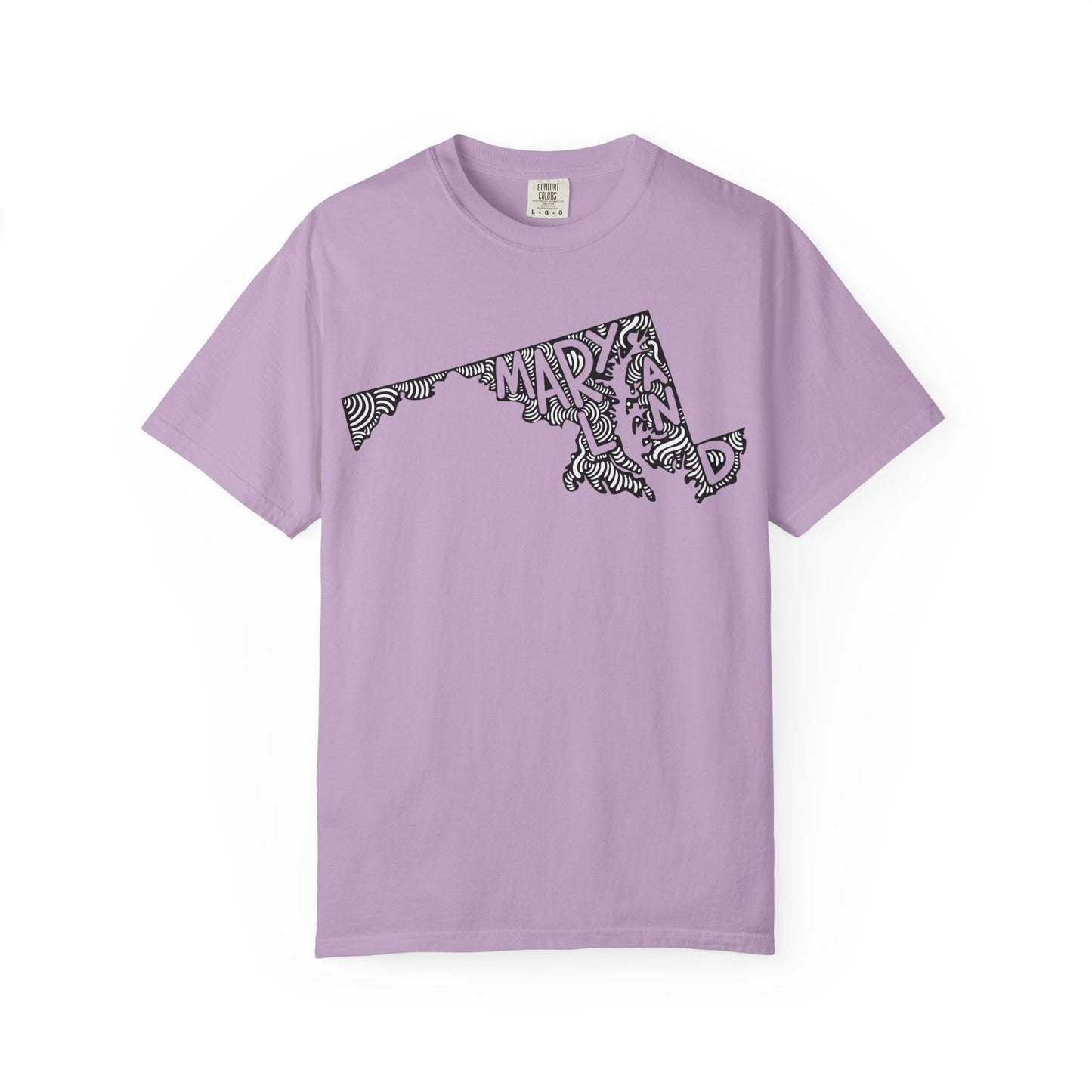 Maryland "Woodcut Series" T-Shirt - 14 Colors in 7 Sizes Available!