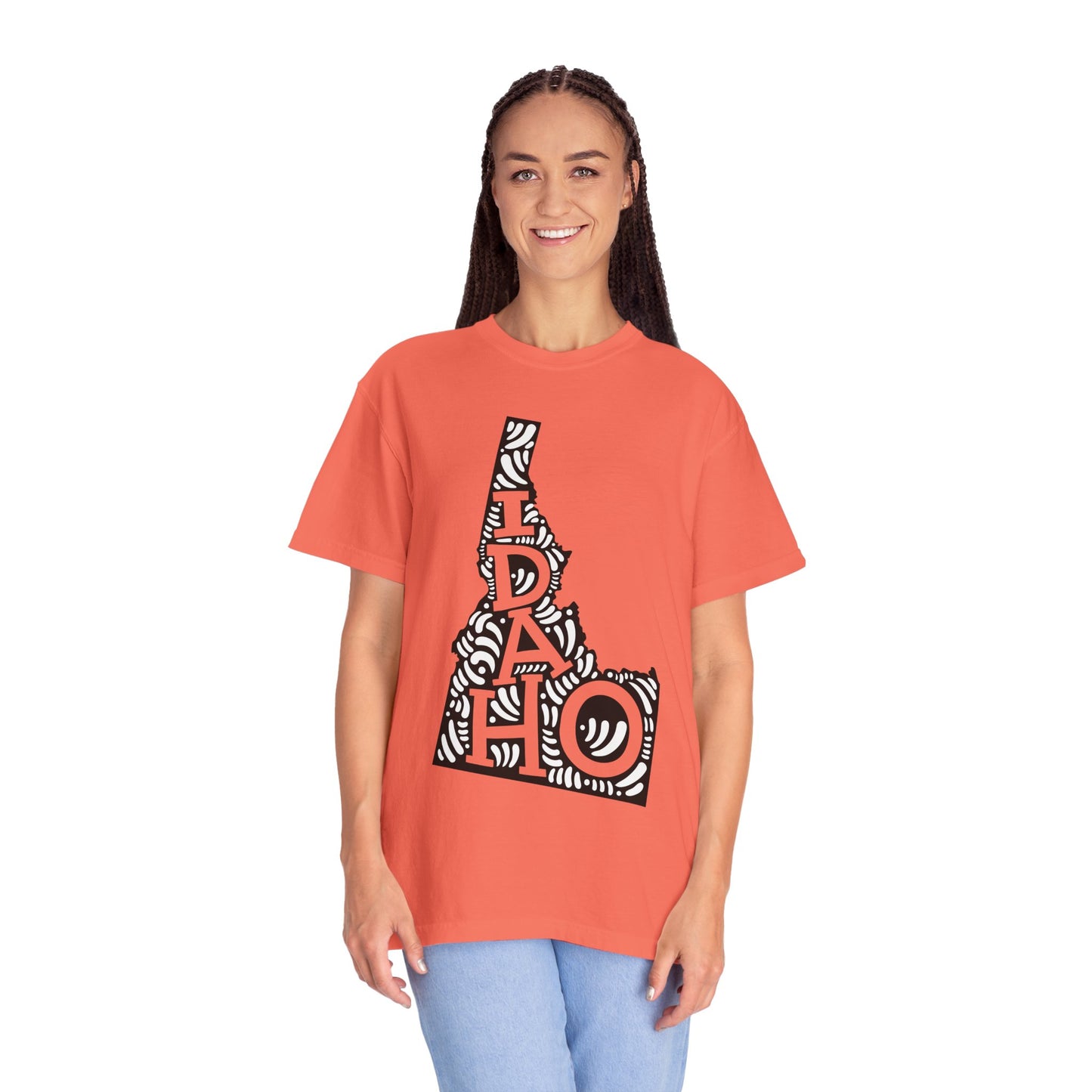 Idaho "Woodcut Series" T-Shirt - 14 Colors in 7 Sizes Available!
