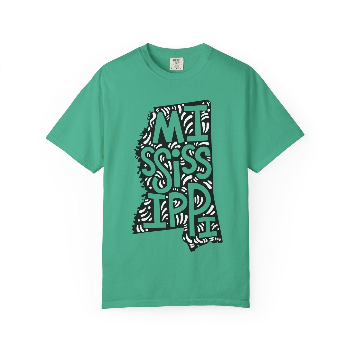 Mississippi "Woodcut Series" T-Shirt - 14 Colors in 7 Sizes Available!